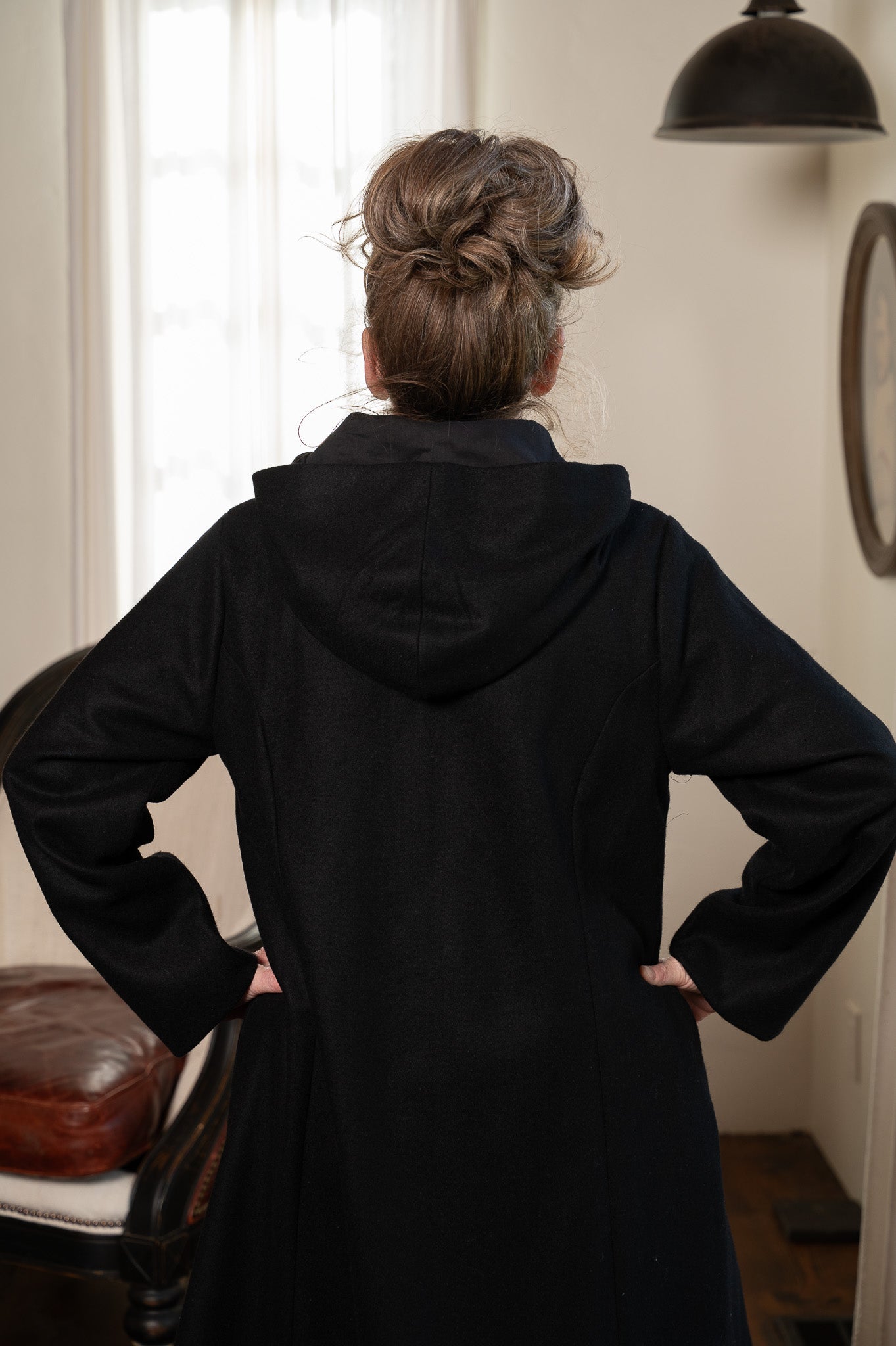 The Bramble Rose Jacket in Black