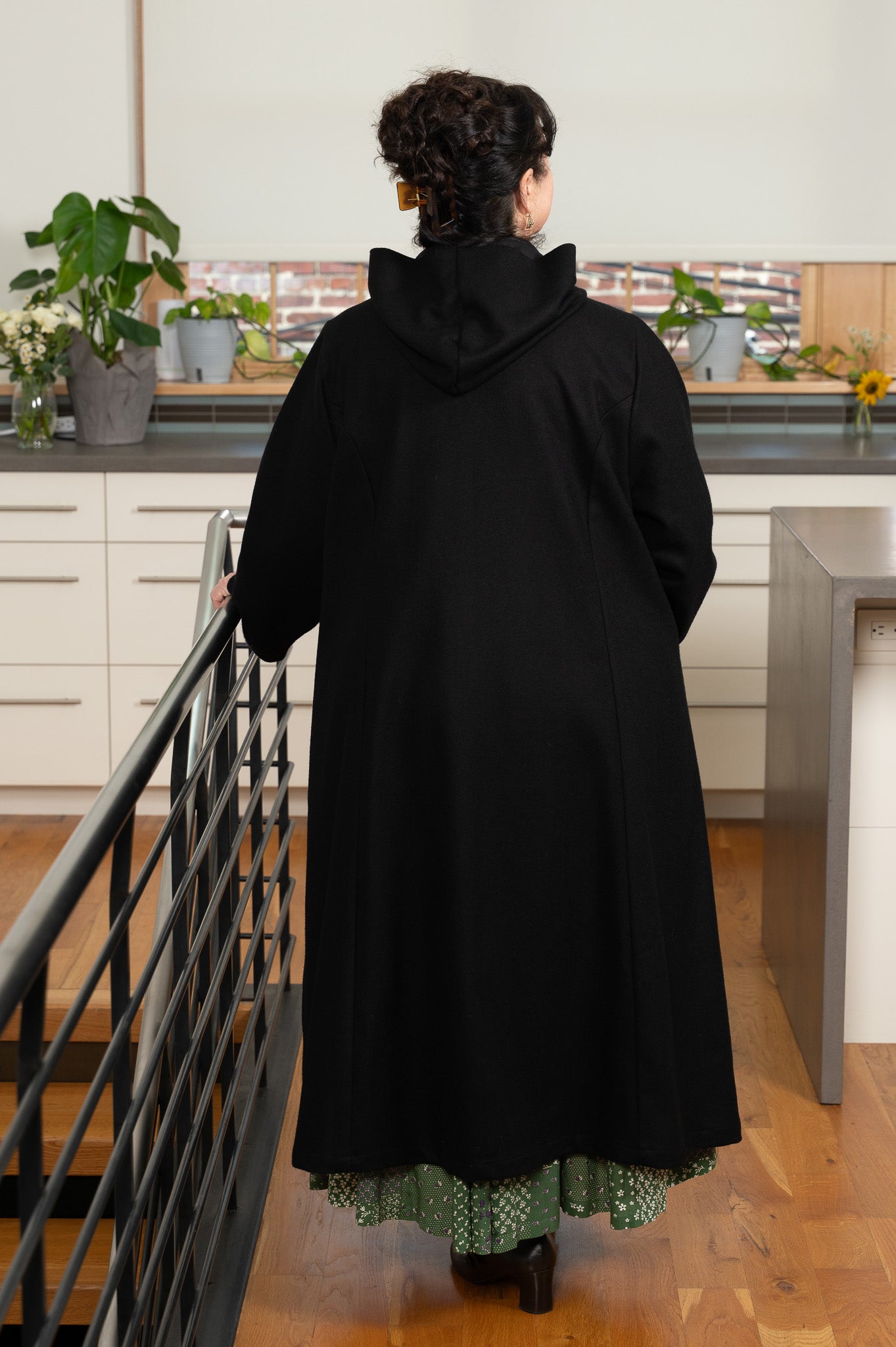 The Bramble Rose Jacket in Black