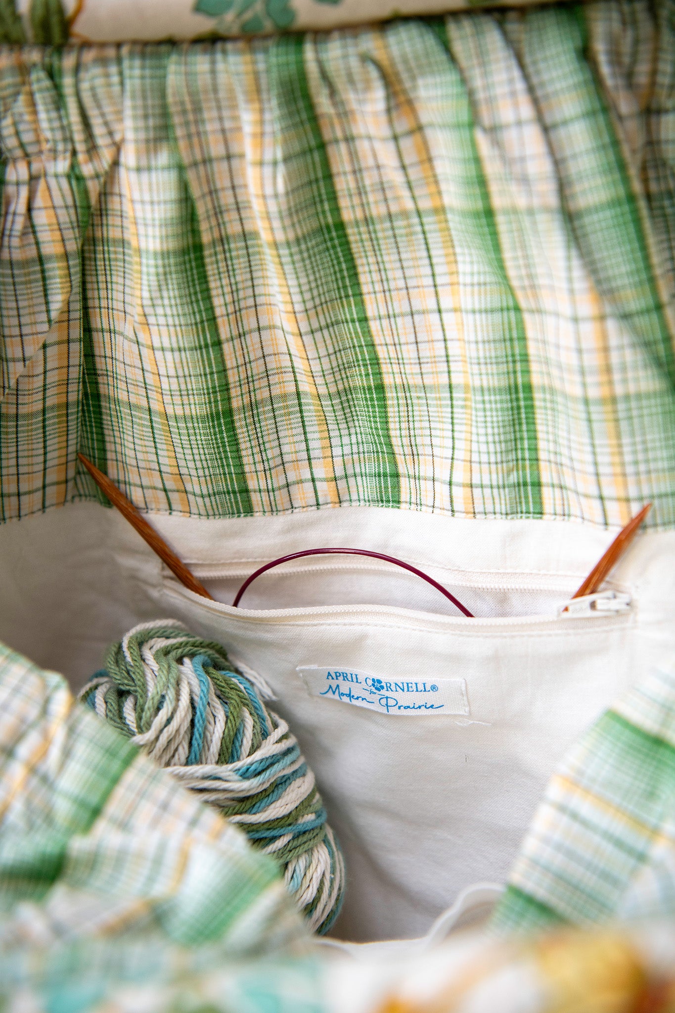 Butterfly Garden Knitting Bag
