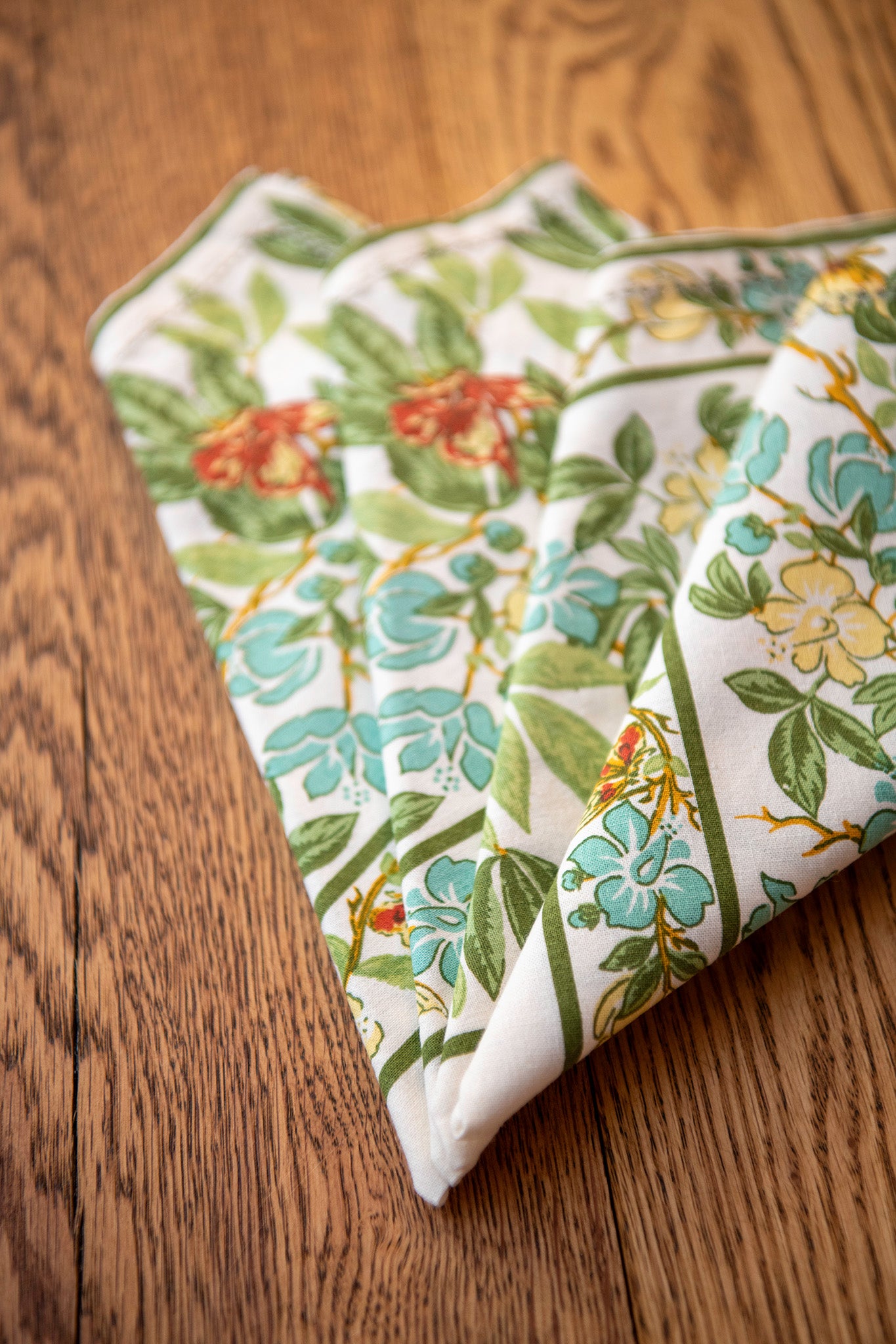 Butterfly Garden Luncheon Napkins, Set of 4