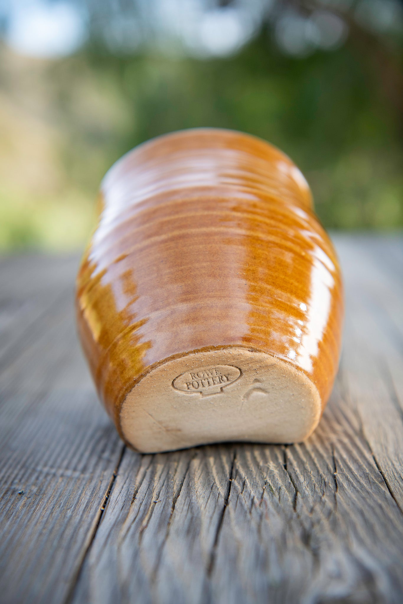 Cinnamon Glaze Salt Cellar