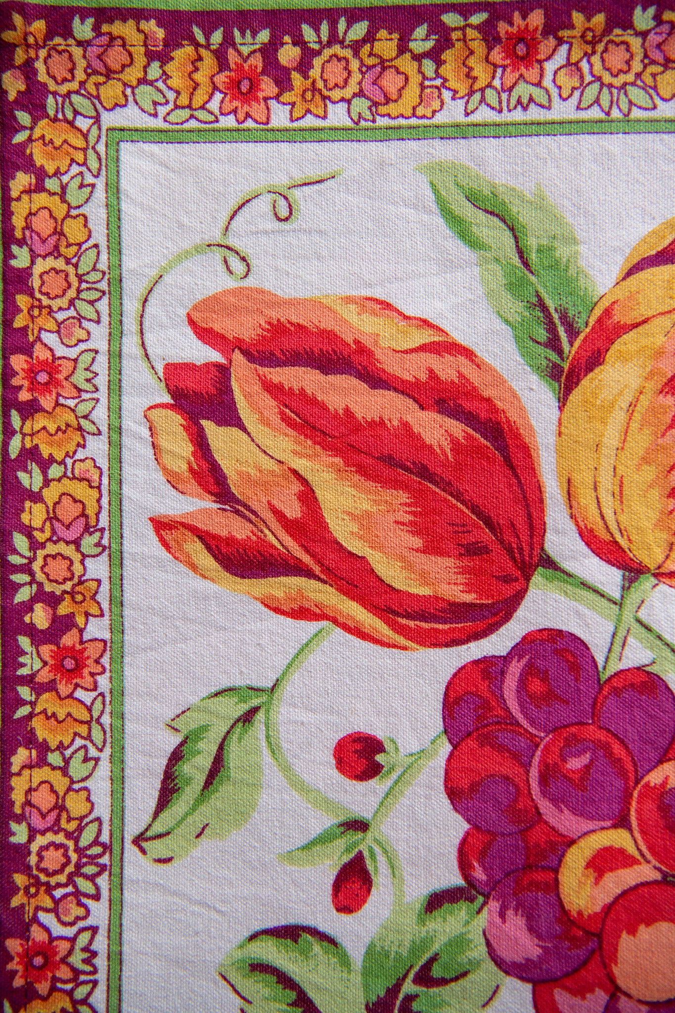 Cornucopia Canvas Placemats, Set of 4