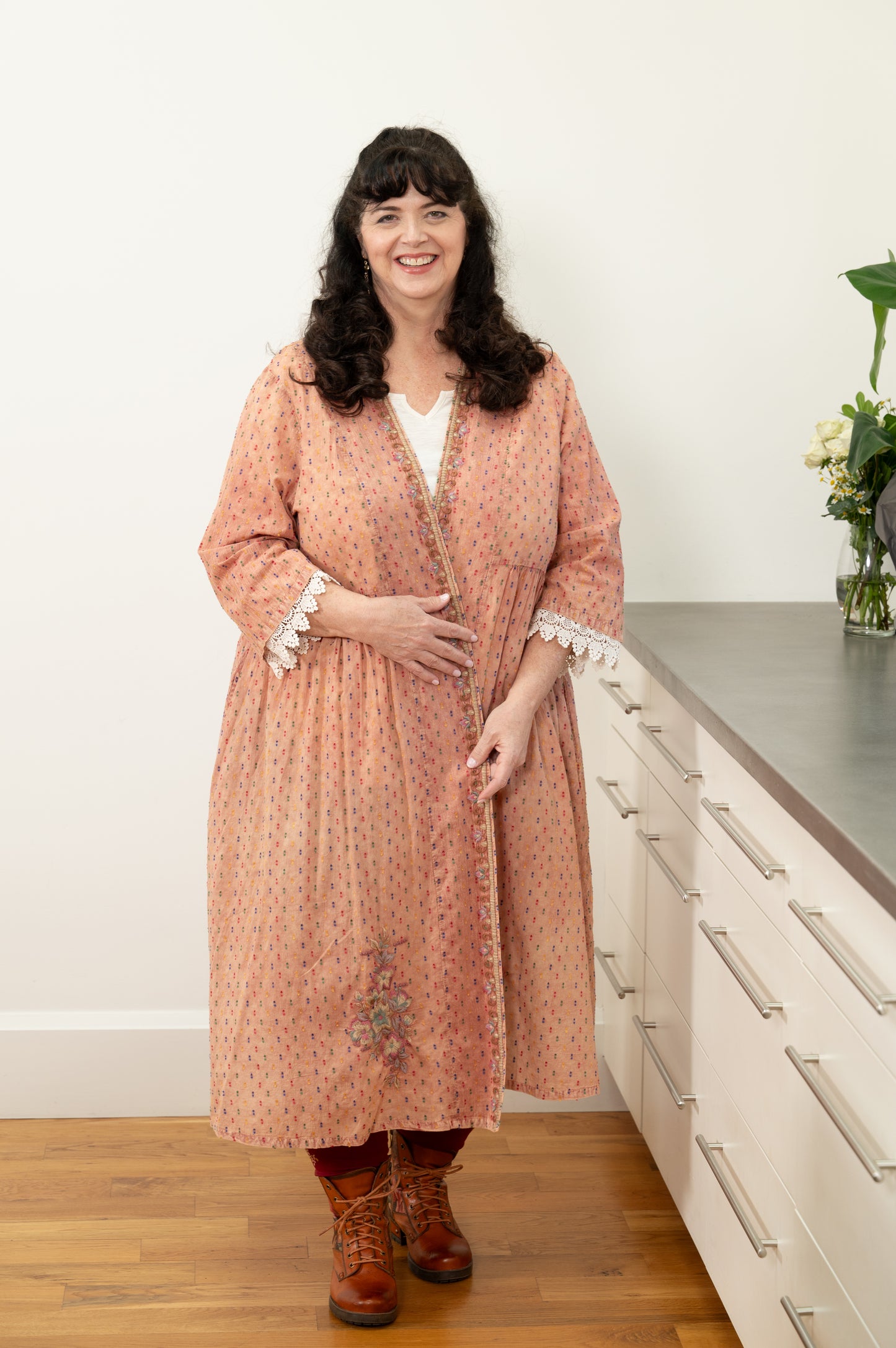 Curiosity Embroidered Duster