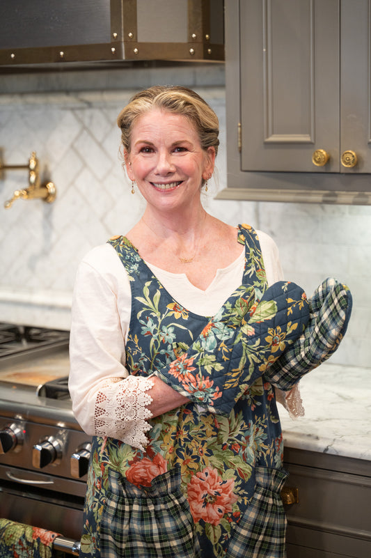 Eternal Rose Oven Mitts, Set of 2