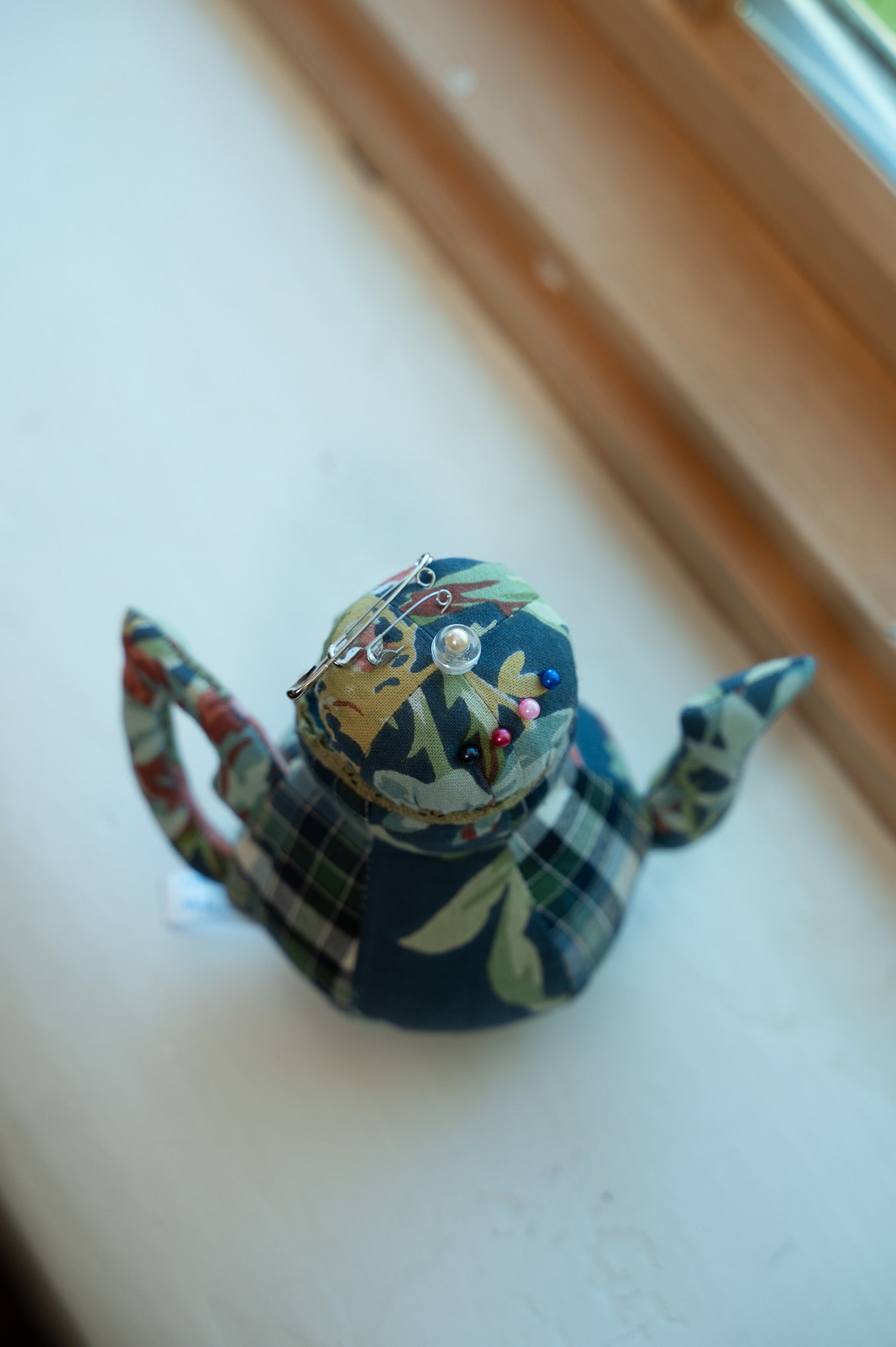 Eternal Rose Teapot Sewing Kit