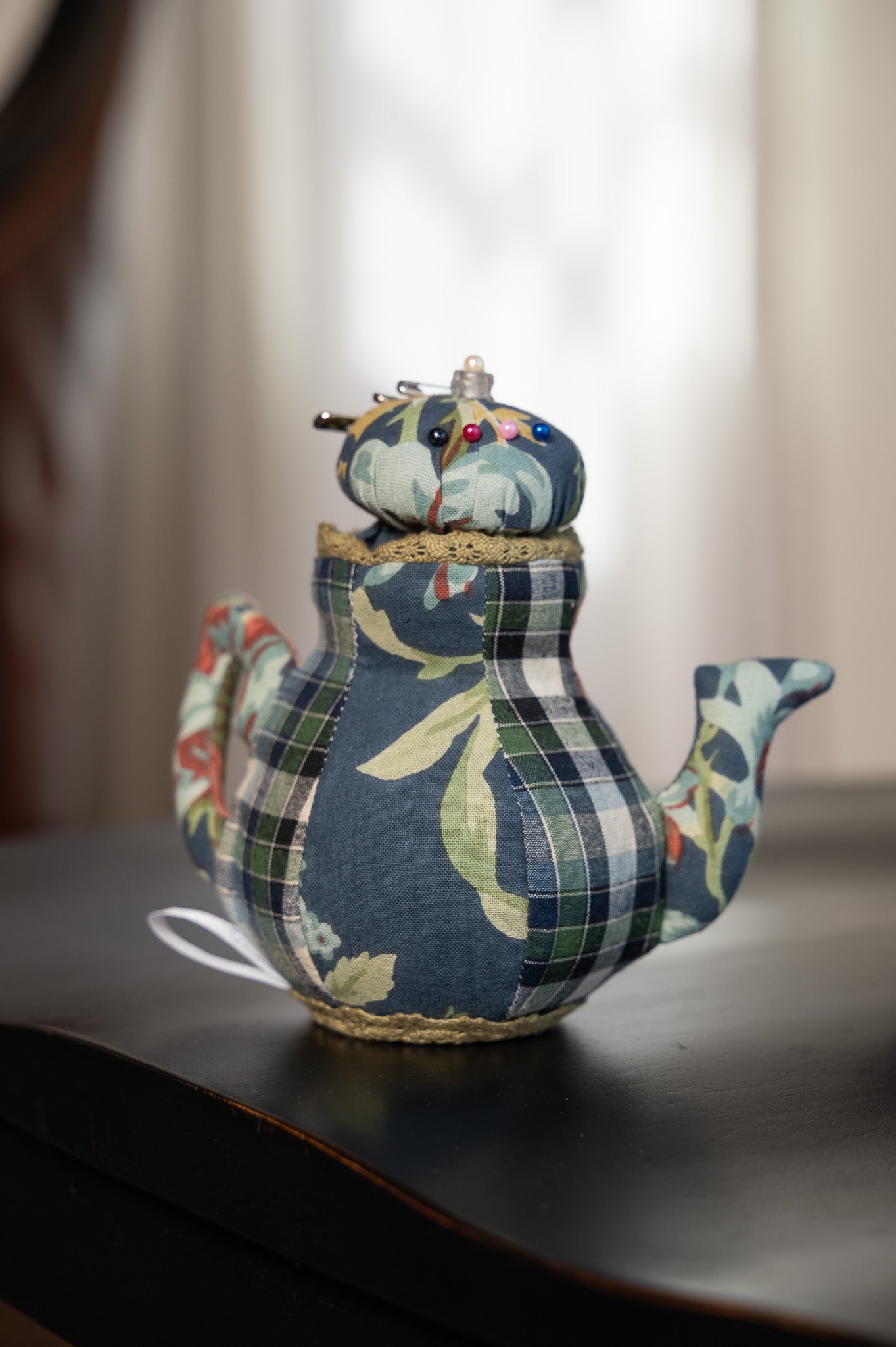 Eternal Rose Teapot Sewing Kit