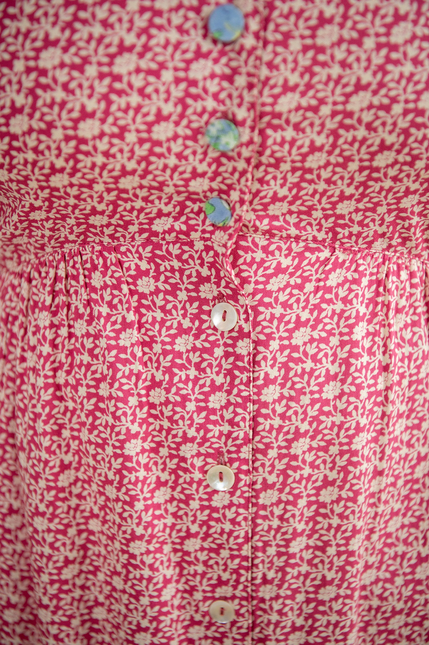 Forget-Me-Not Sleeveless Dress in Rose