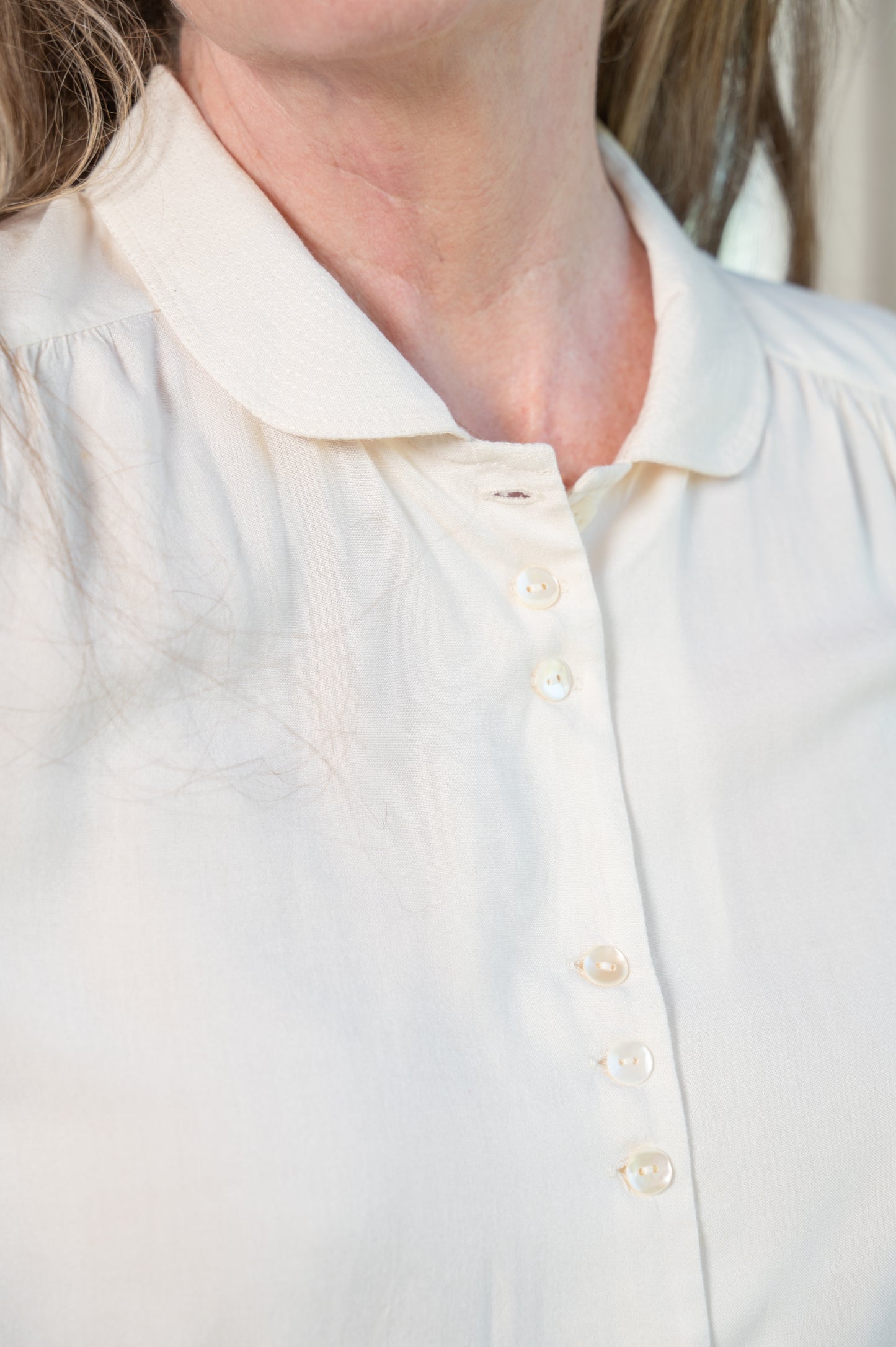 Friendship Blouse in Ecru