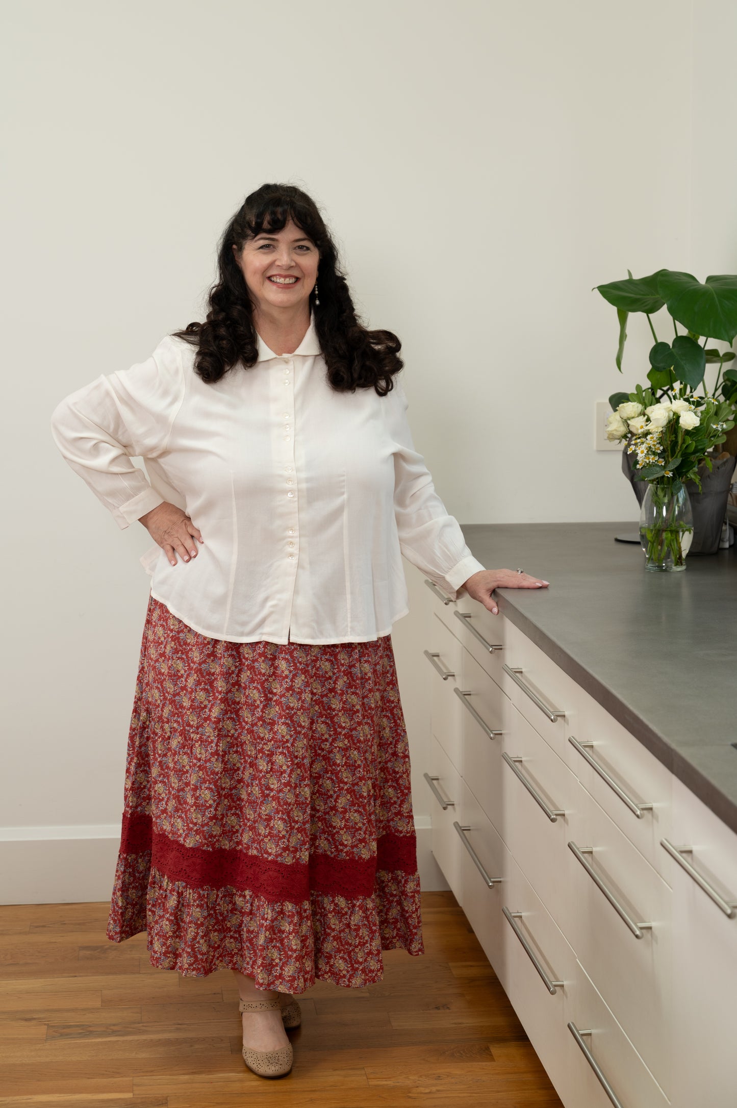 Friendship Blouse in Ecru
