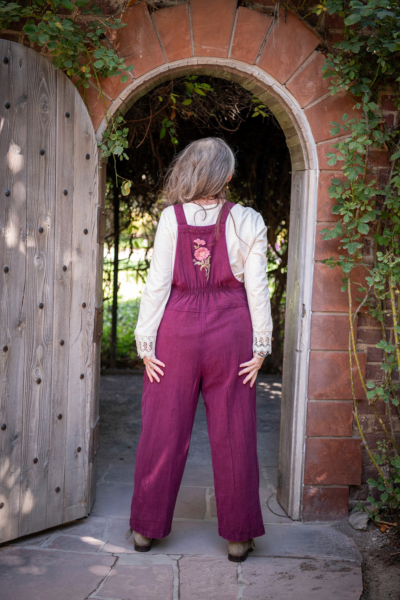 Hannah Jumpsuit in Beet