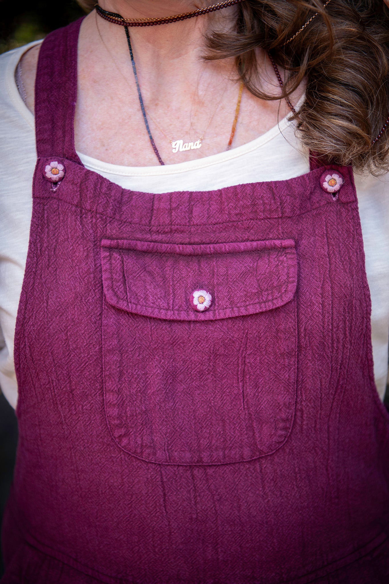 Hannah Jumpsuit in Beet