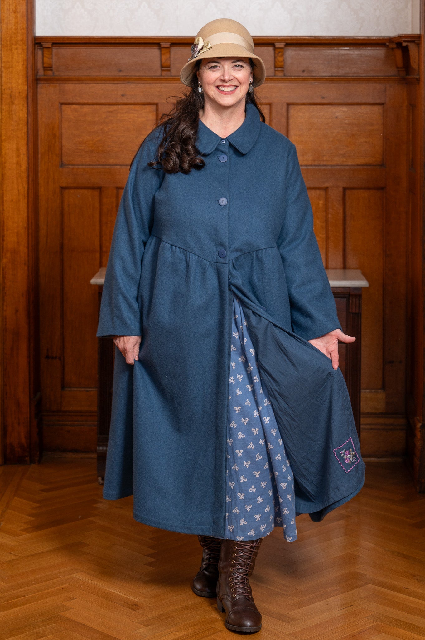 The Hearthside Jacket in Navy