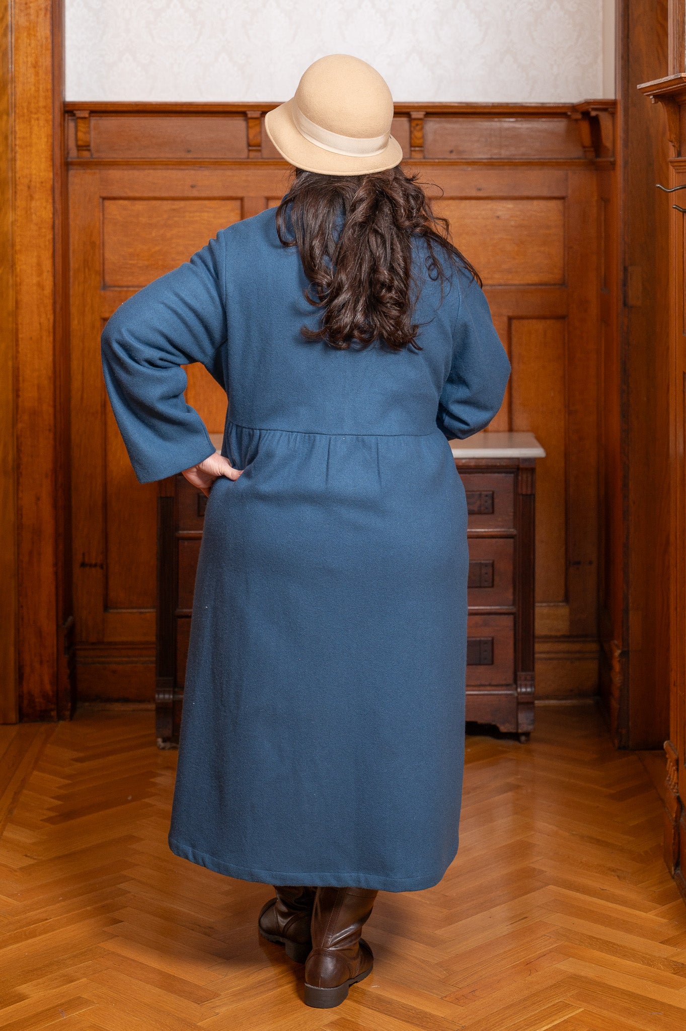 The Hearthside Jacket in Navy
