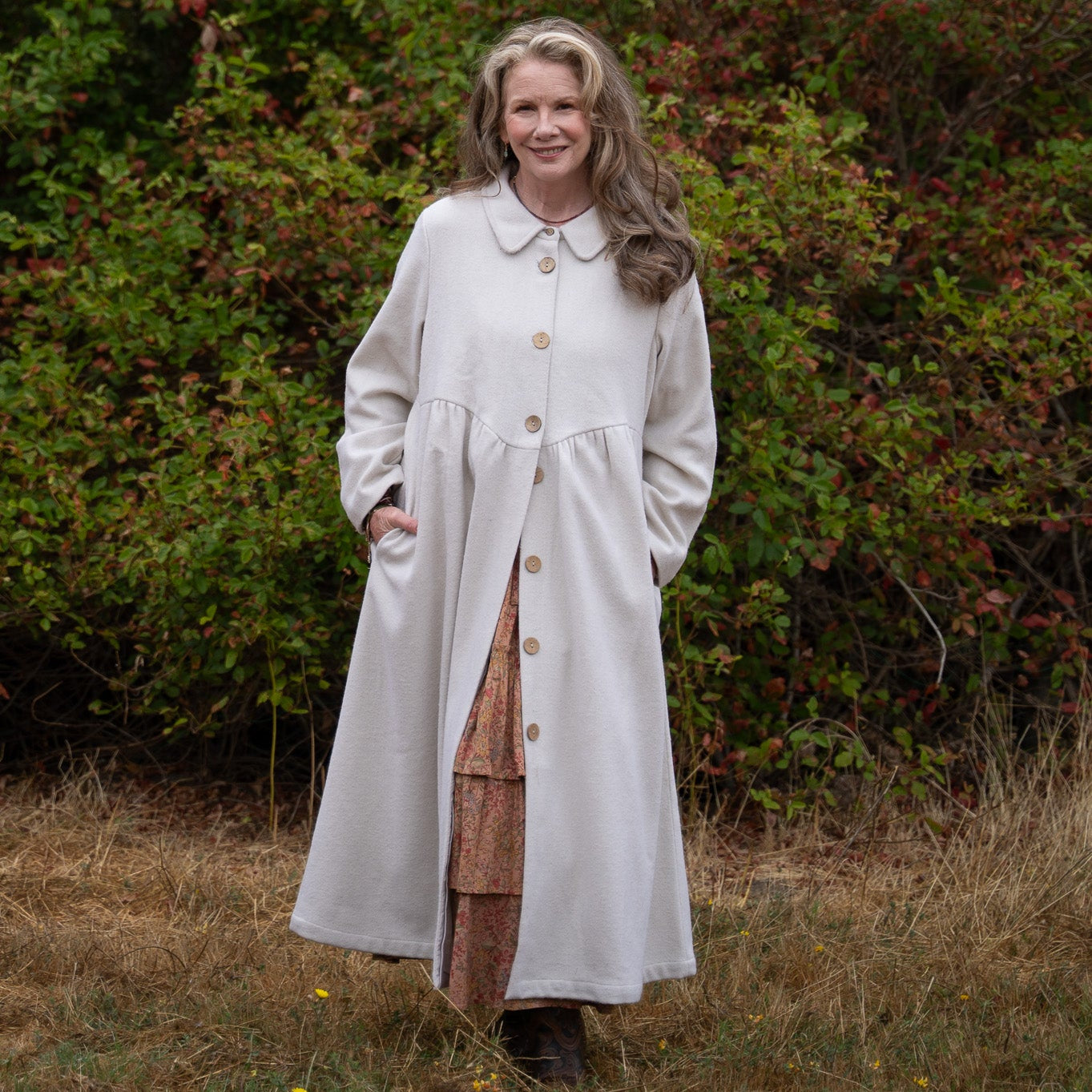 The Hearthside Jacket in Winter White