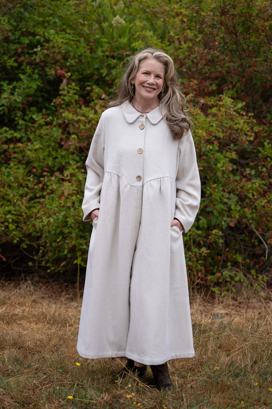 The Hearthside Jacket in Winter White