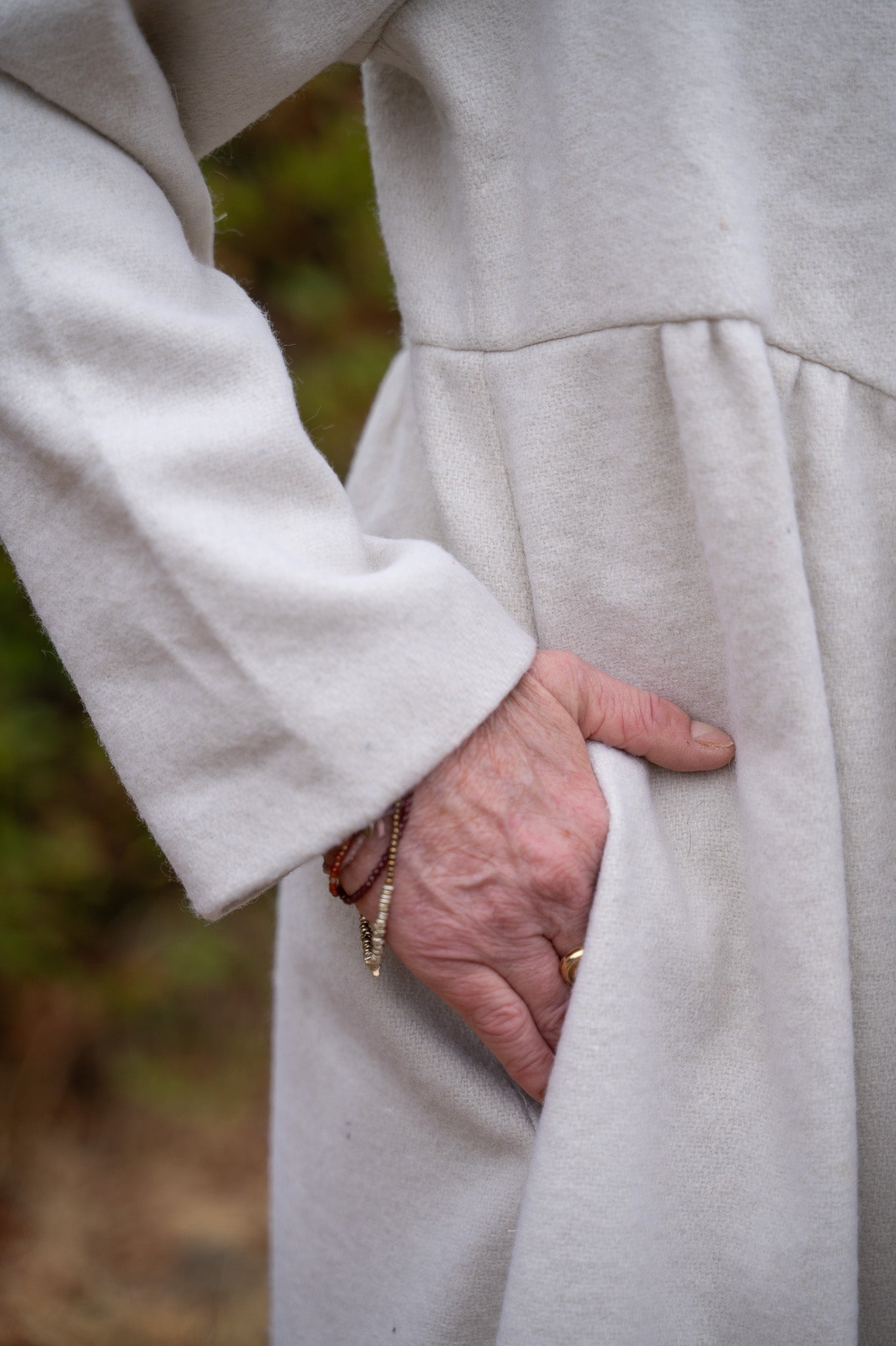 The Hearthside Jacket in Winter White