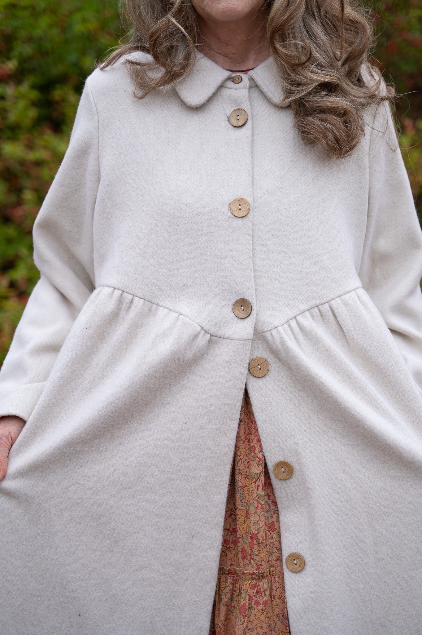The Hearthside Jacket in Winter White
