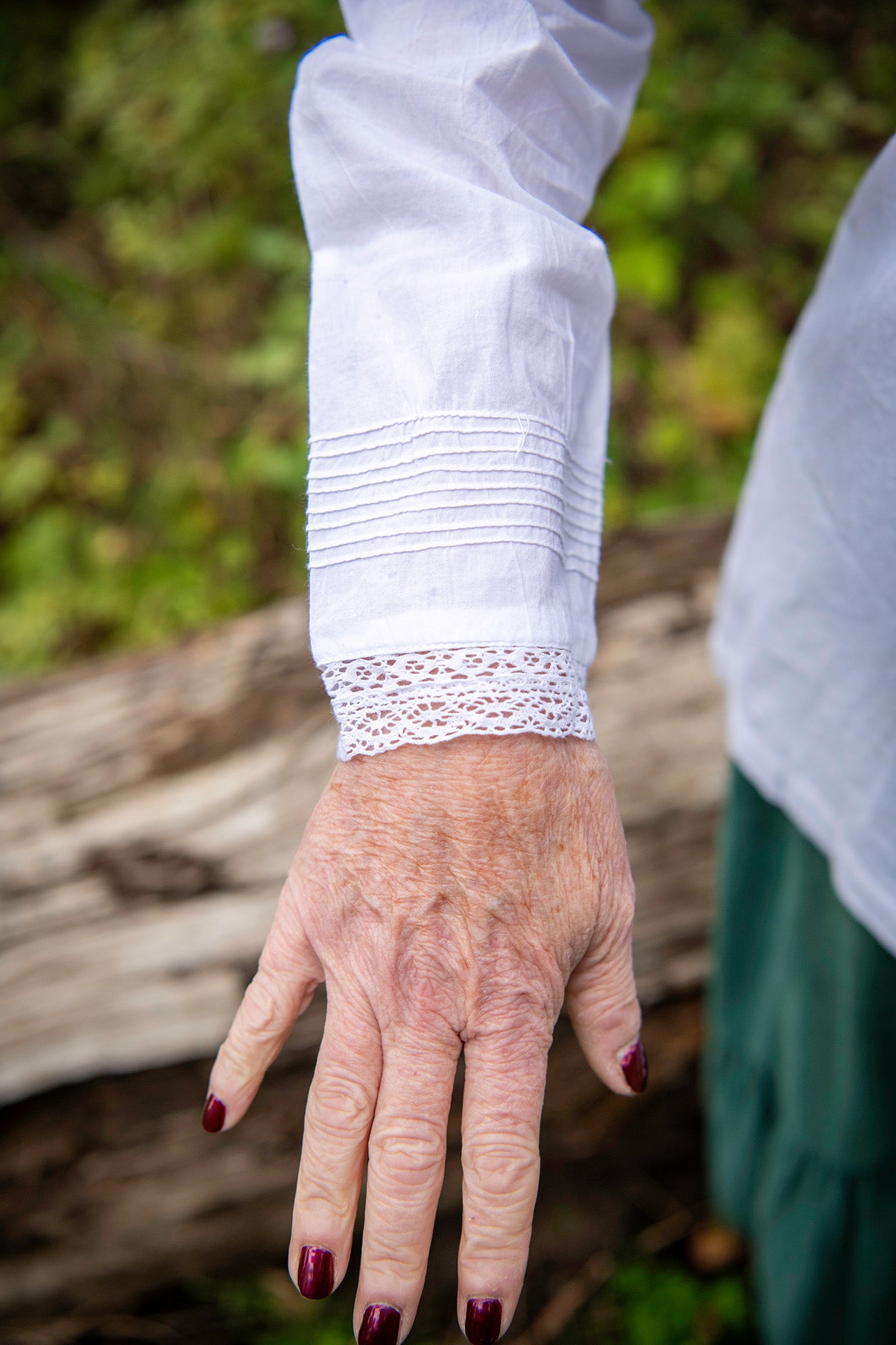 Heirloom Blouse in White