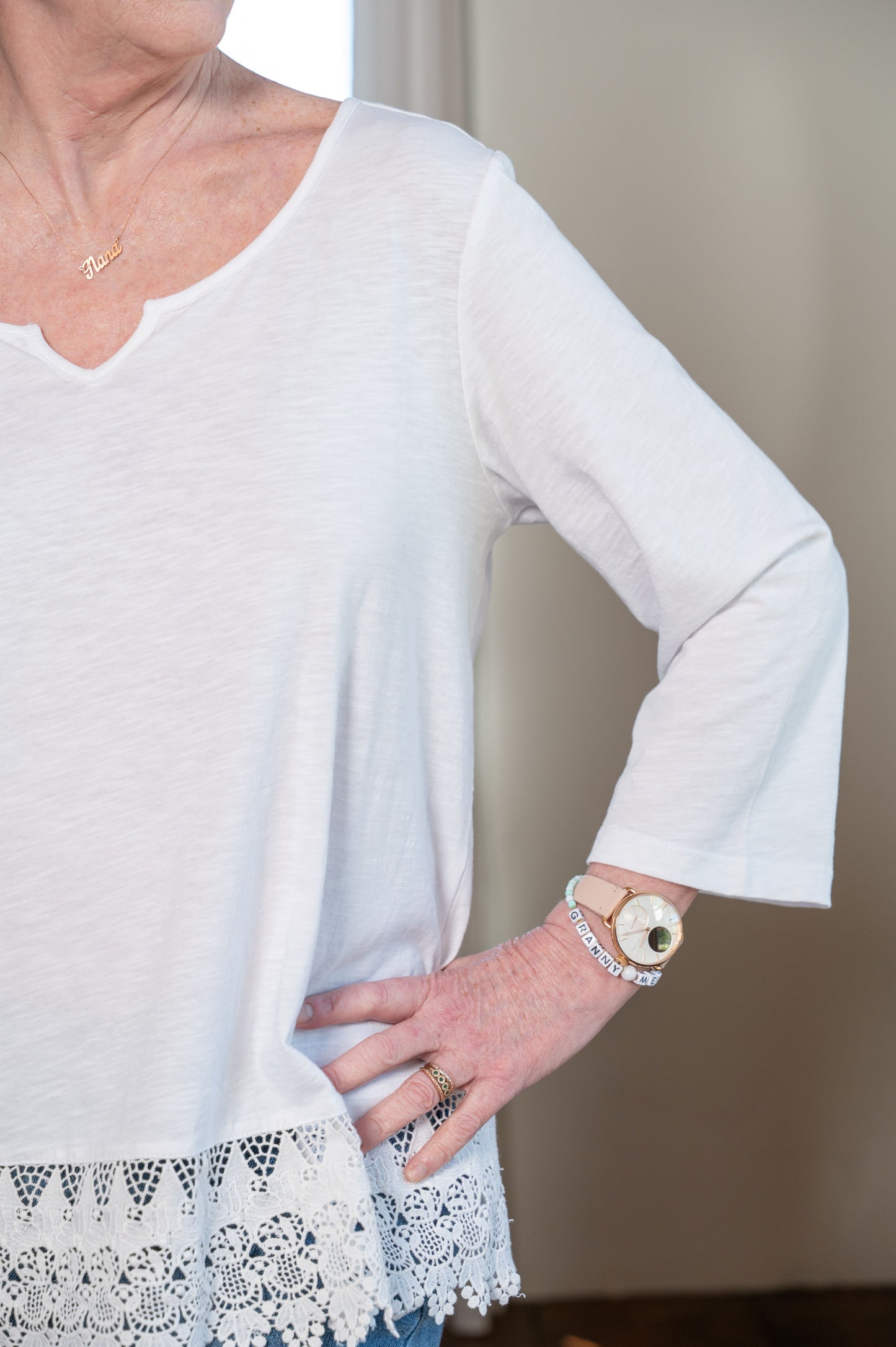 Lovely Lacy Long Sleeve Tee