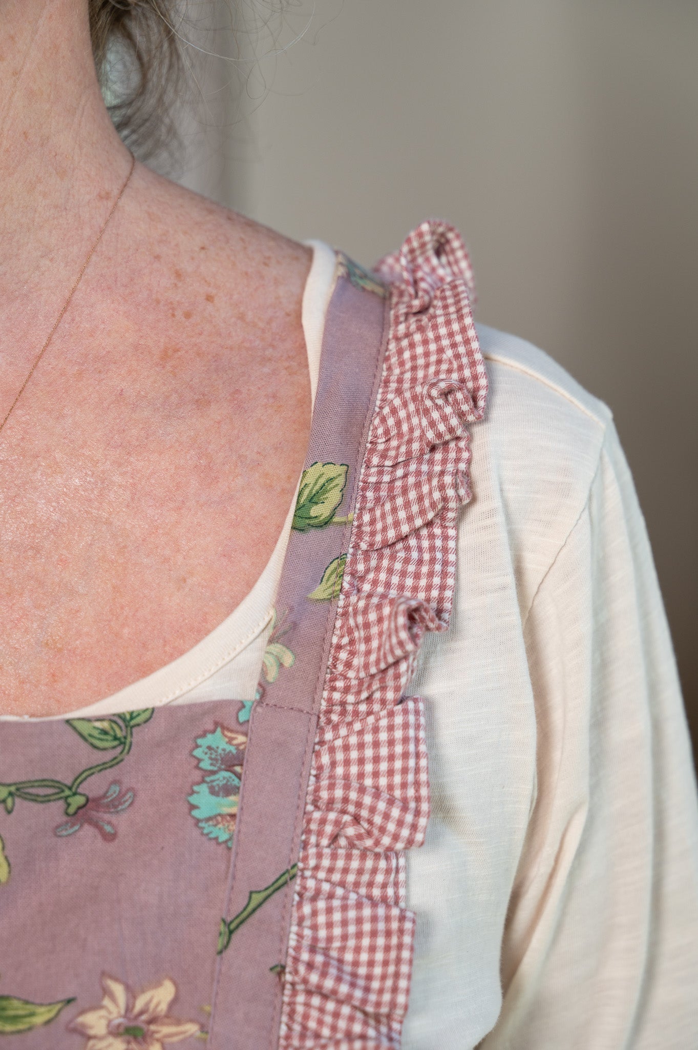 Miline Ruffle Prairie Apron
