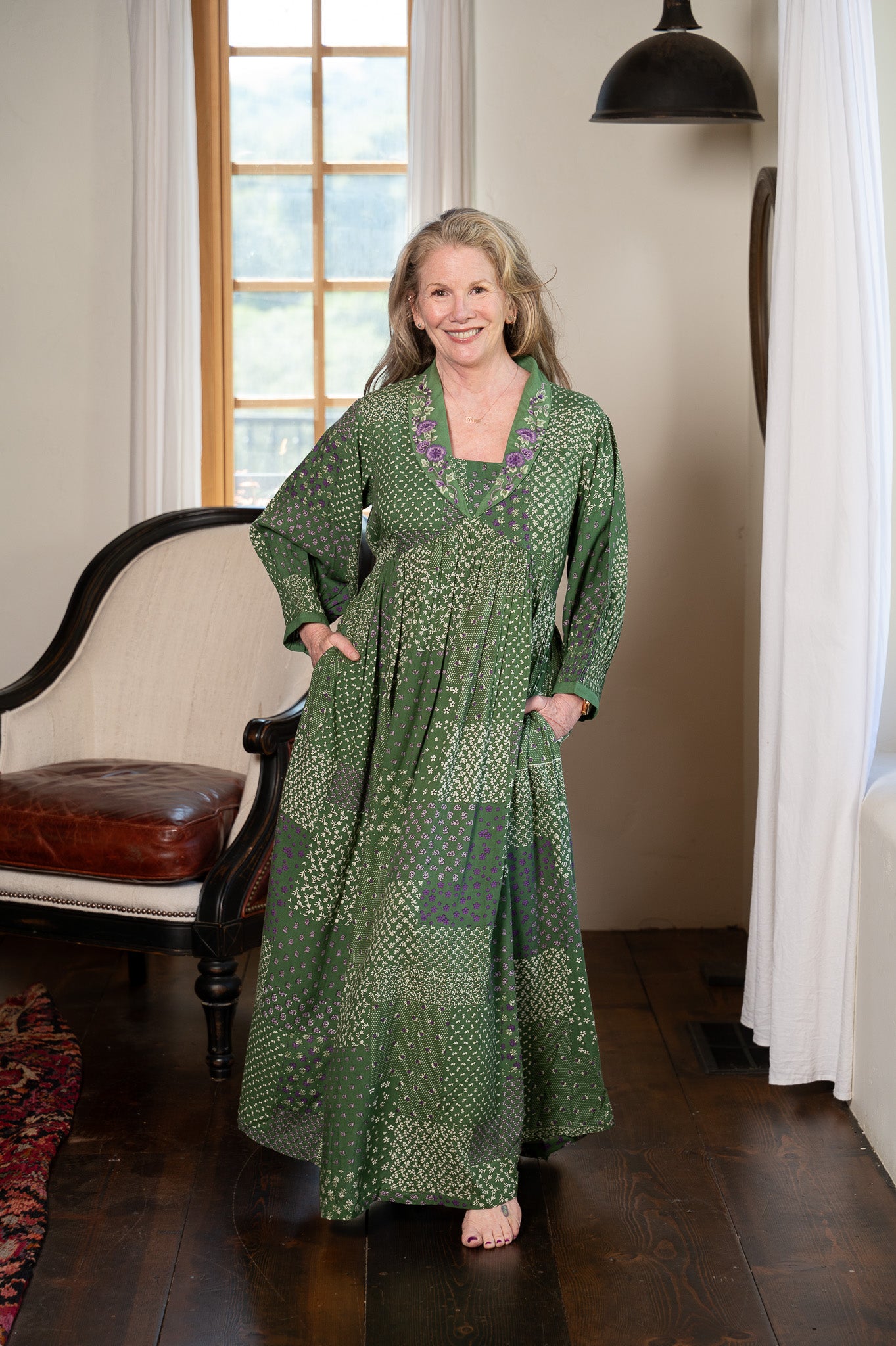 Mel's Pretty Patchwork Dress