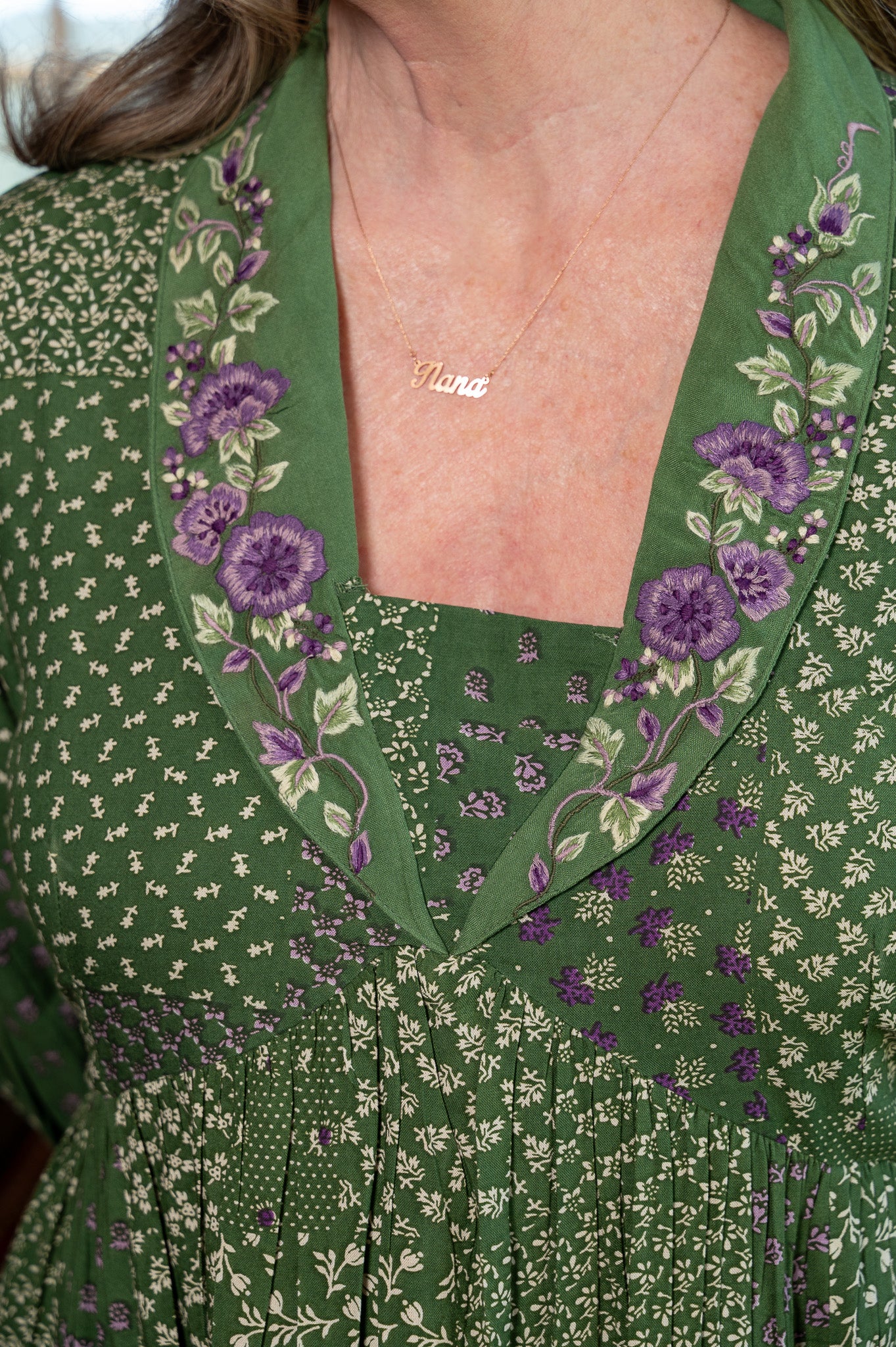 Mel's Pretty Patchwork Dress