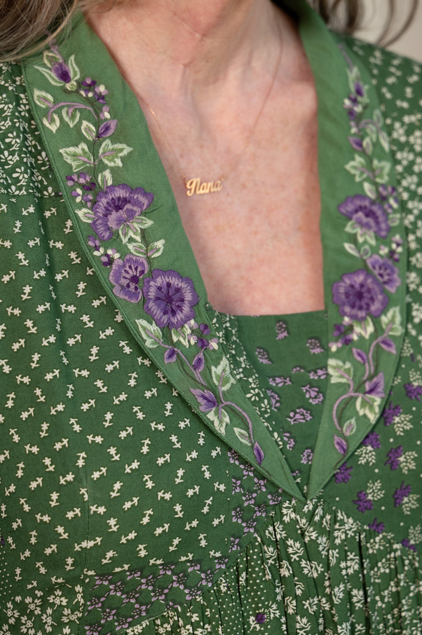 Mel's Pretty Patchwork Dress