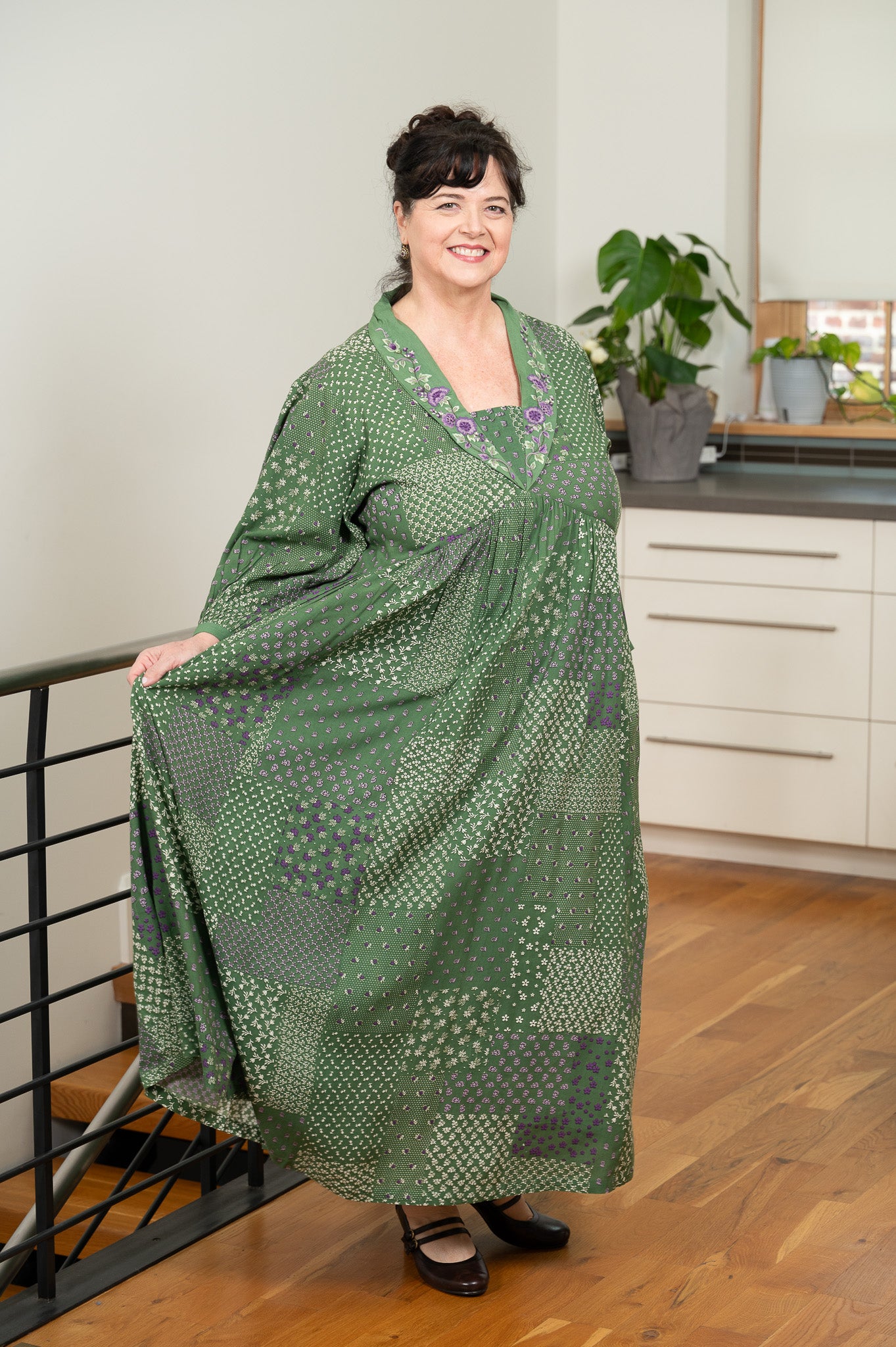Mel's Pretty Patchwork Dress
