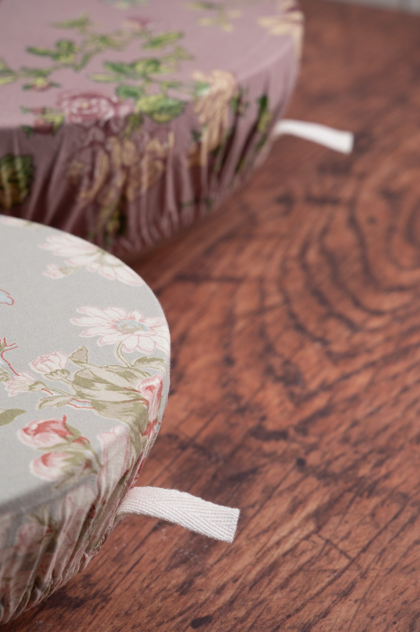 Miline & Apple Blossom Bowl Cover, Set of 2