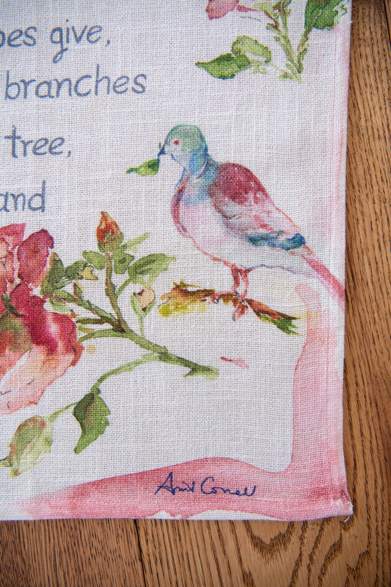 A Mother's Poem Tea Towel