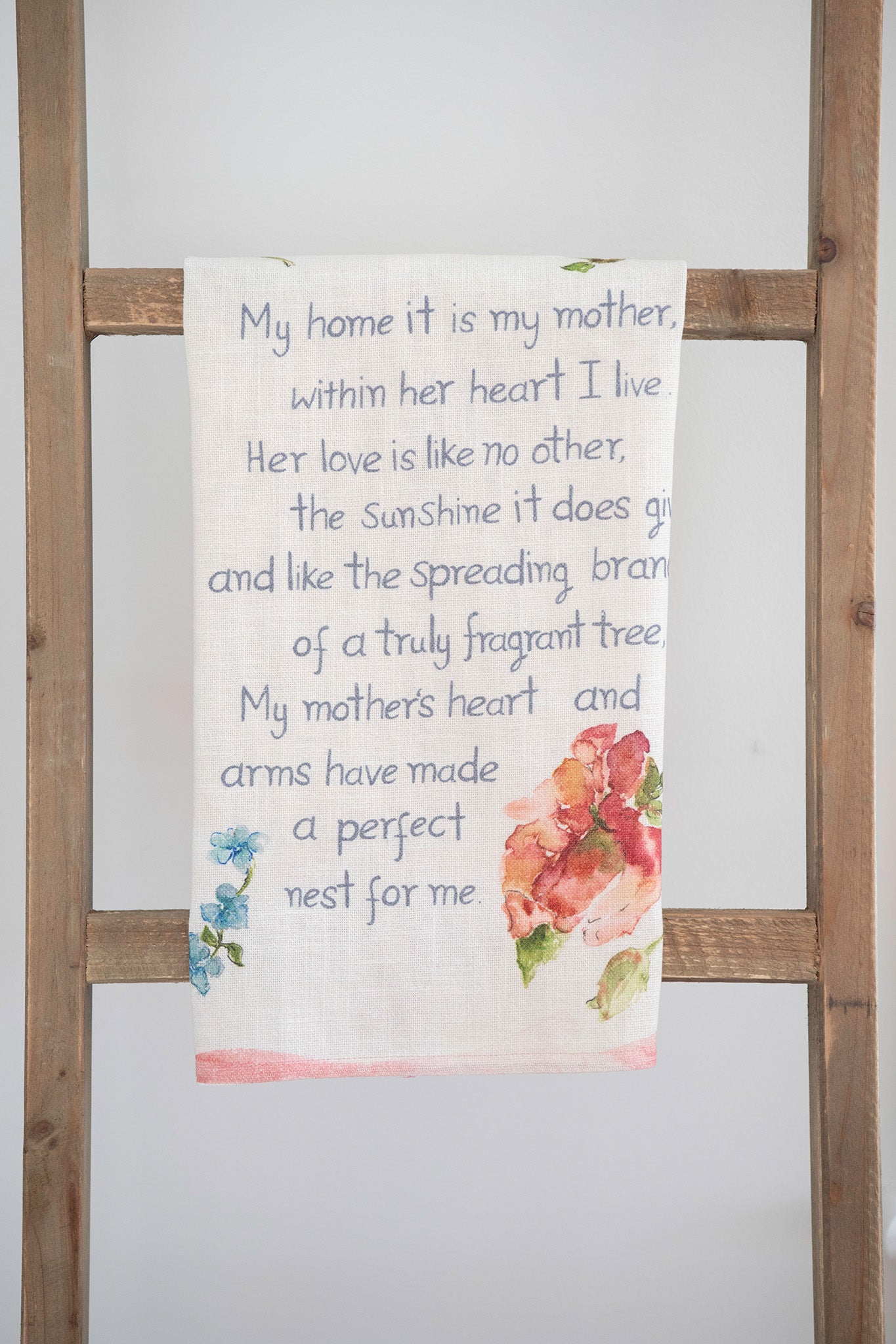 A Mother's Poem Tea Towel