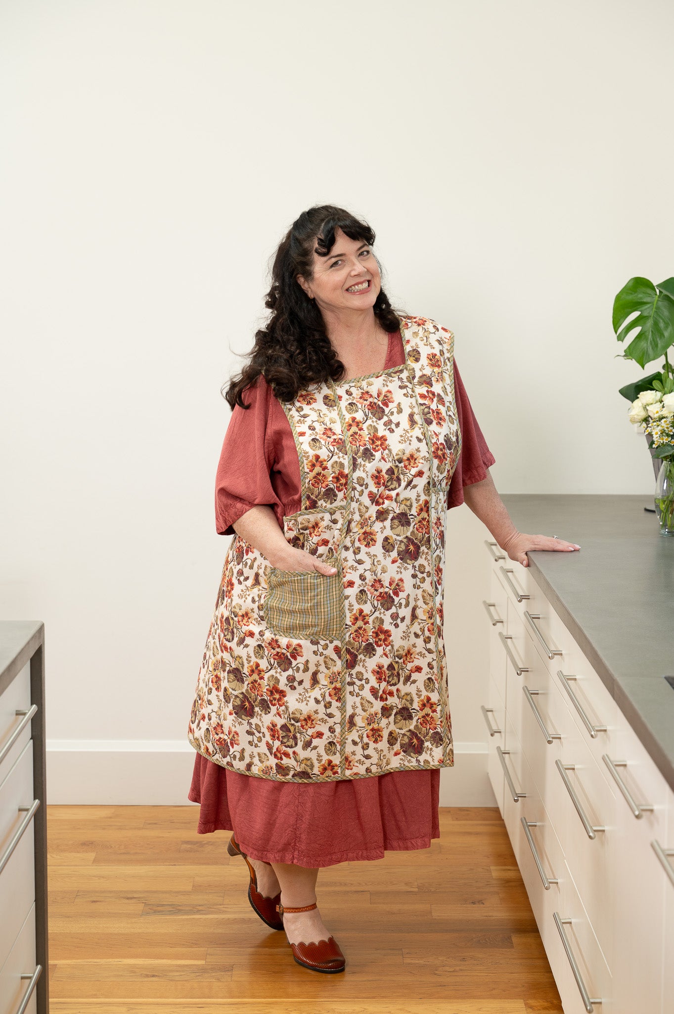 The Nasturtium Wheat Apron