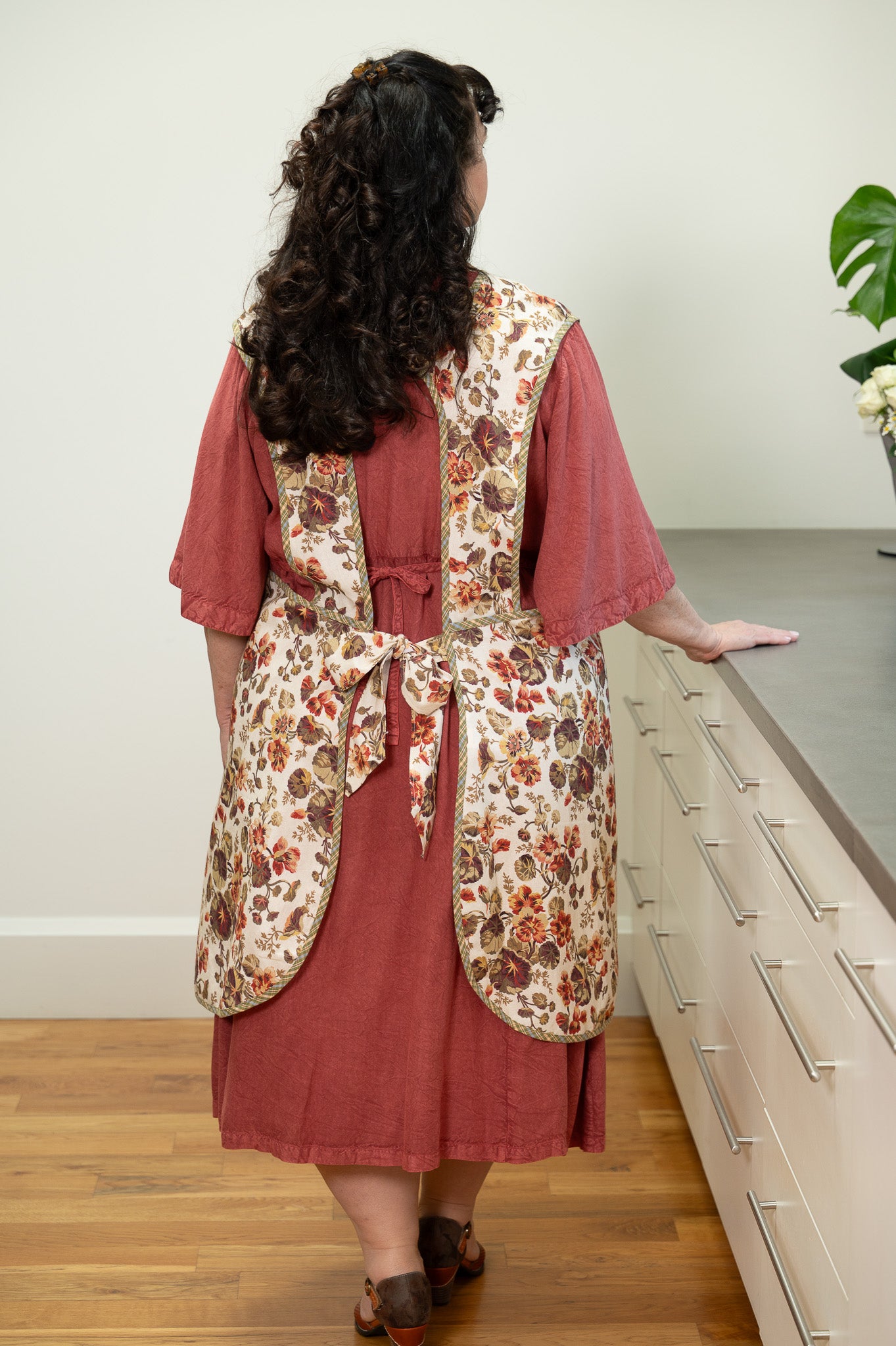 The Nasturtium Wheat Apron