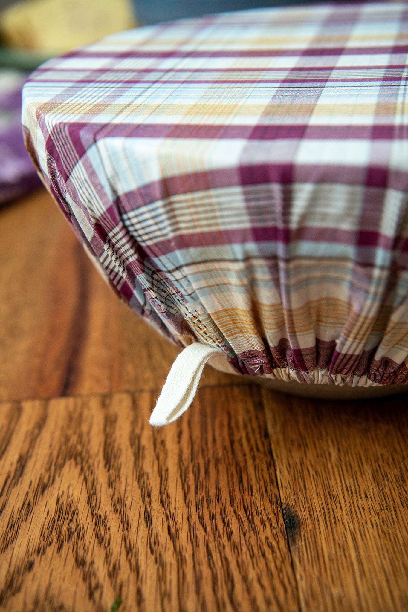 Pansies Bowl Covers, Set of 2