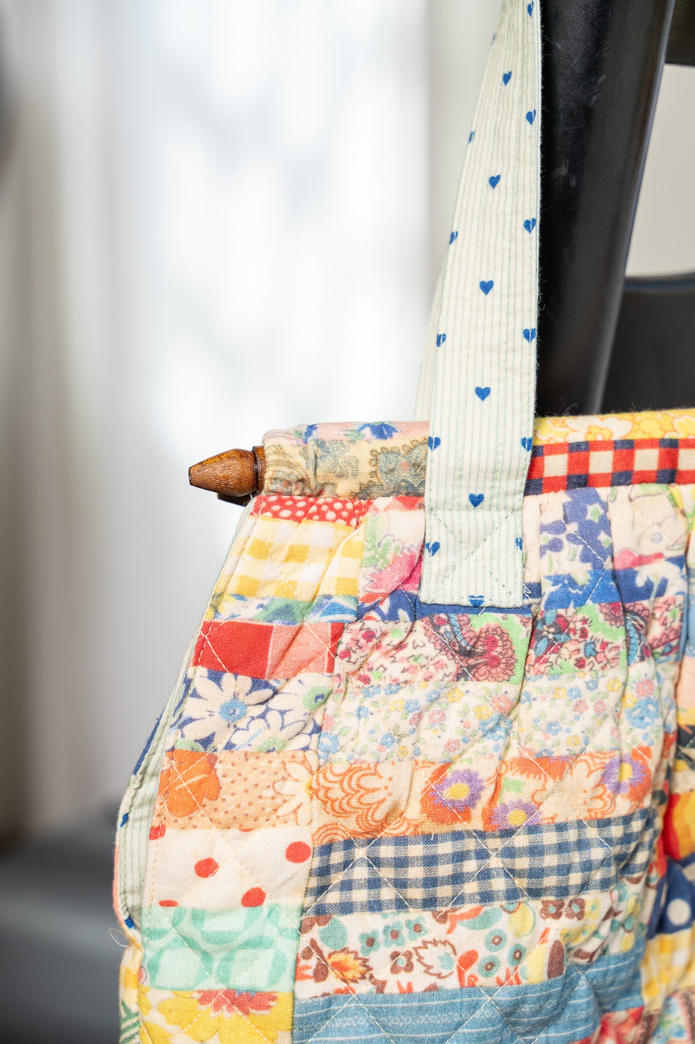 Patch Parade Knitting Bag