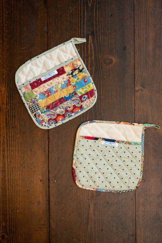 Patch Parade Potholders, Set of 2