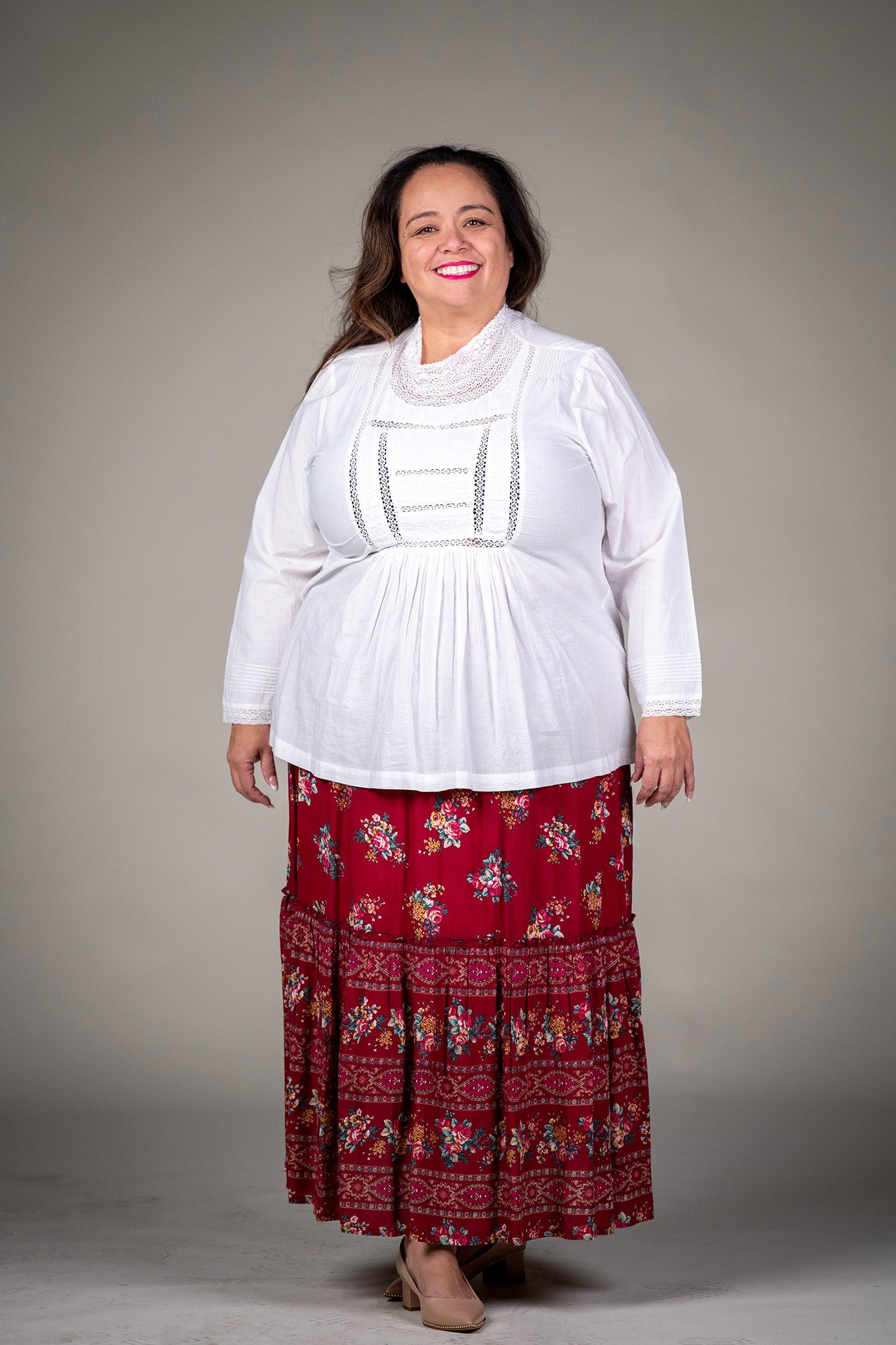 Heirloom Blouse in White