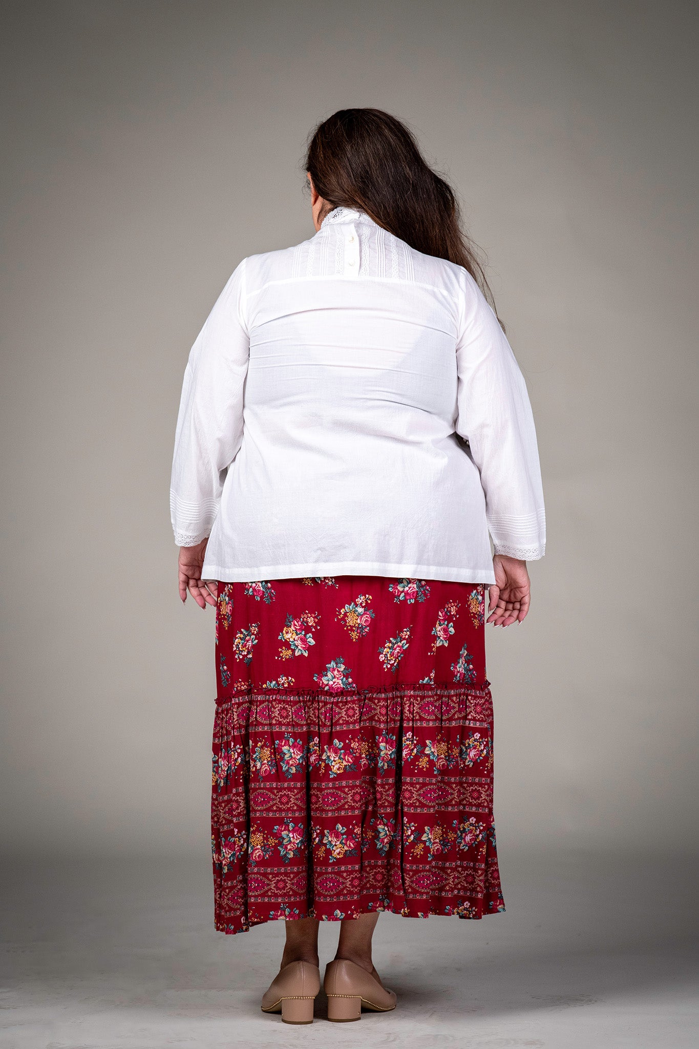 Heirloom Blouse in White