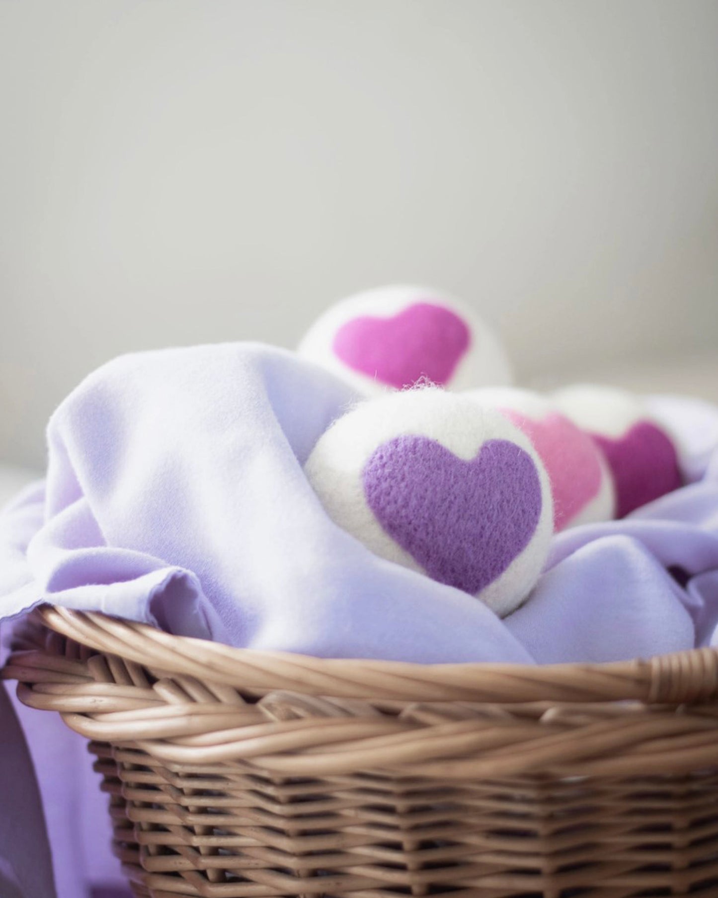 Lovely Day Hearts Eco-Dryer Balls, Set of 6