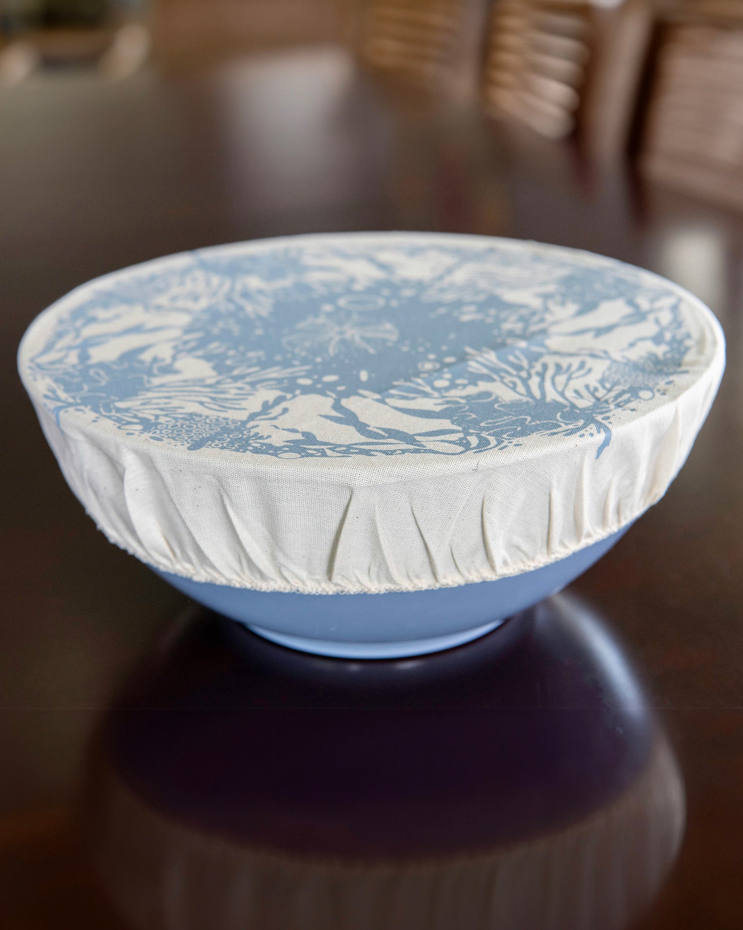 Beach House Bowl Cover, Size L