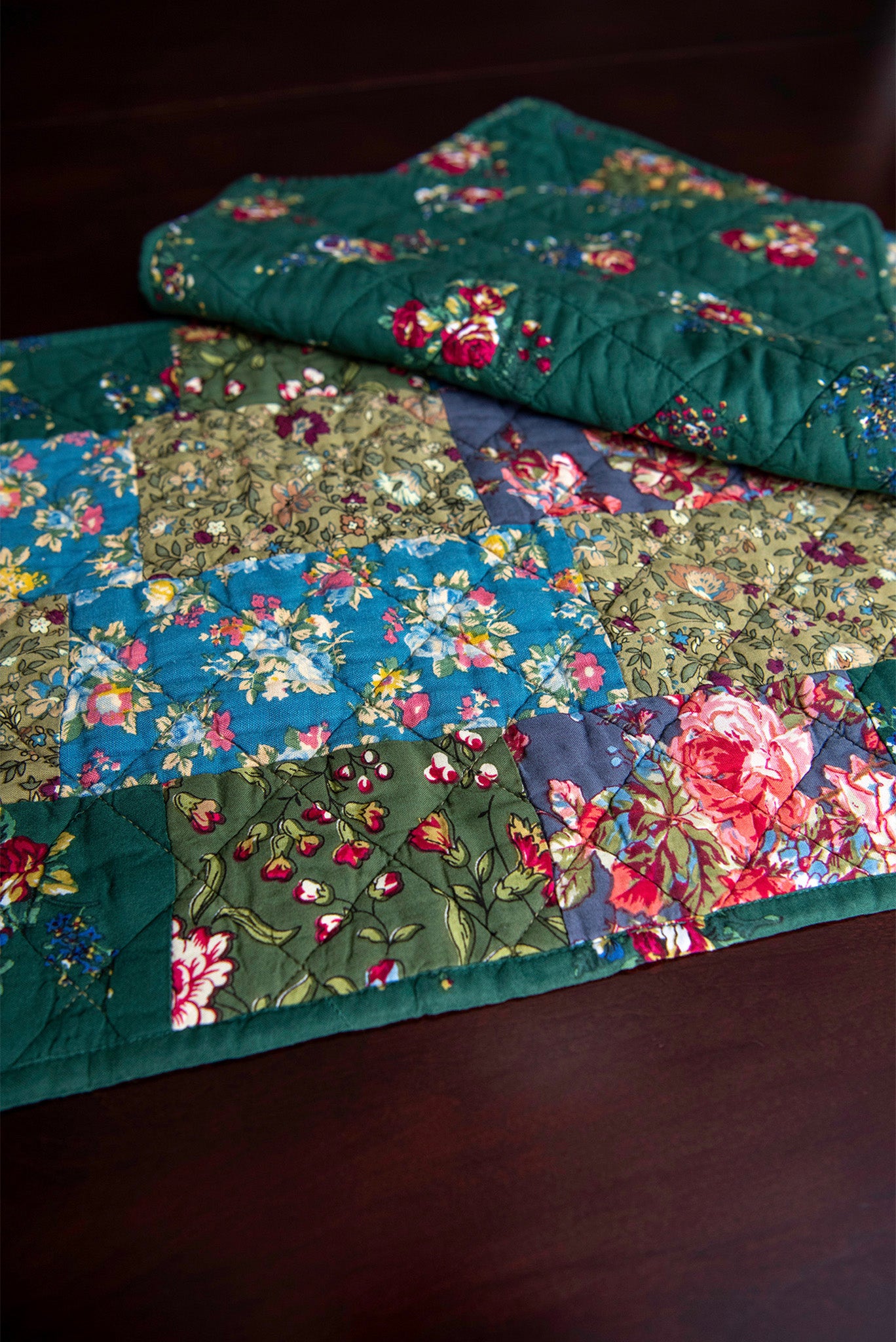 Woodland Patchwork Placemats, Set of 2
