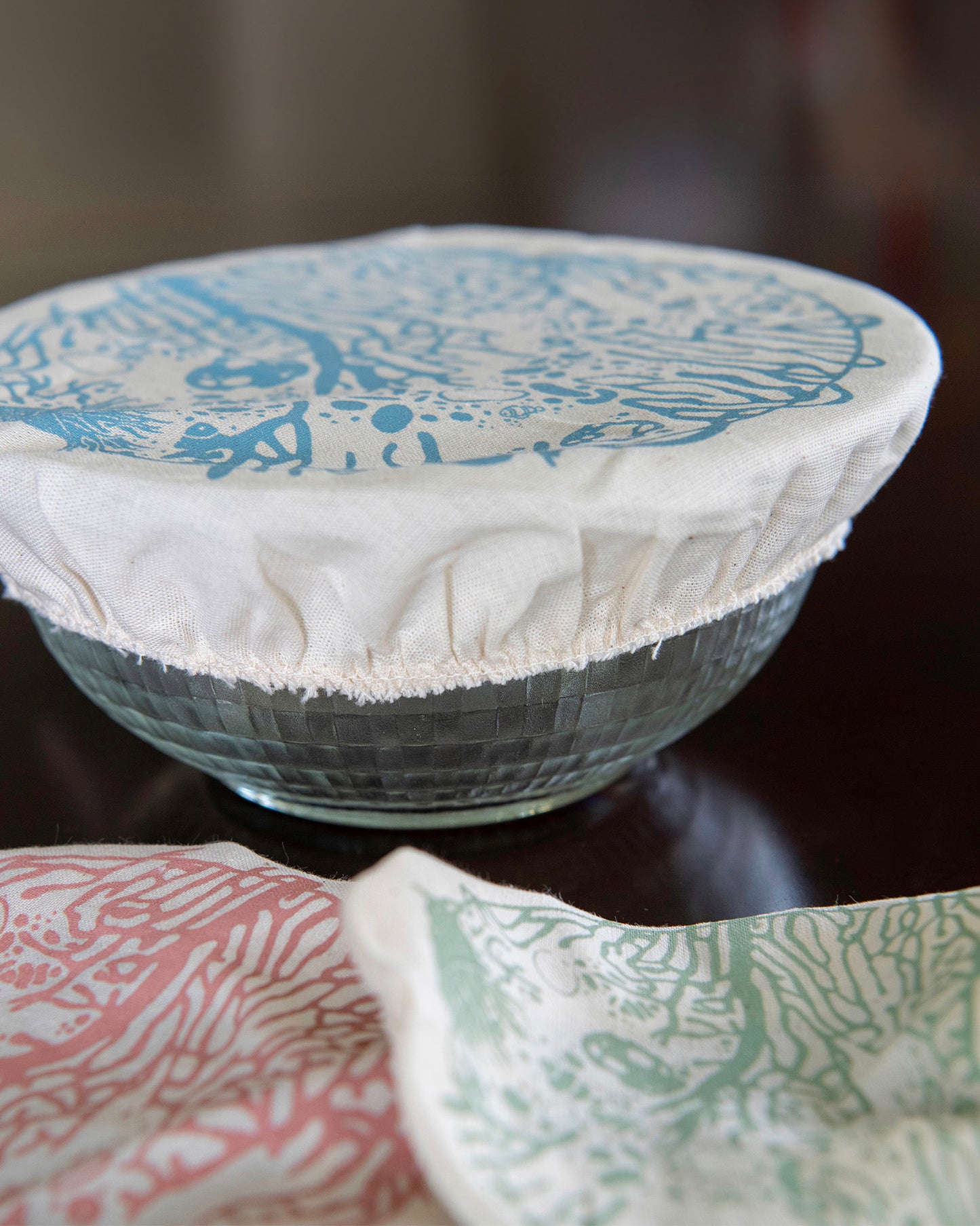 Beach House Small Bowl Covers, Set of 3
