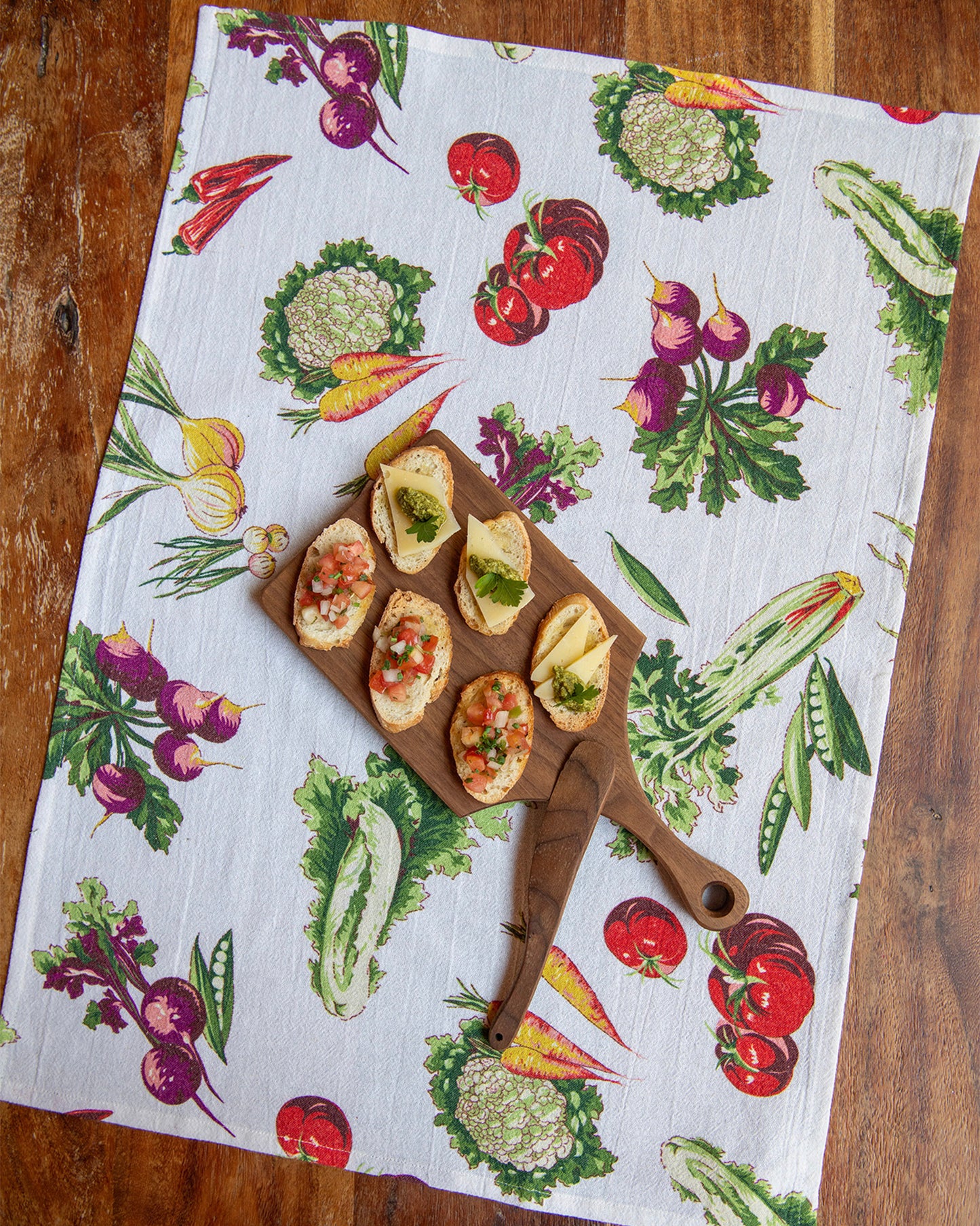 Farm Fresh Tea Towels, Set of 2