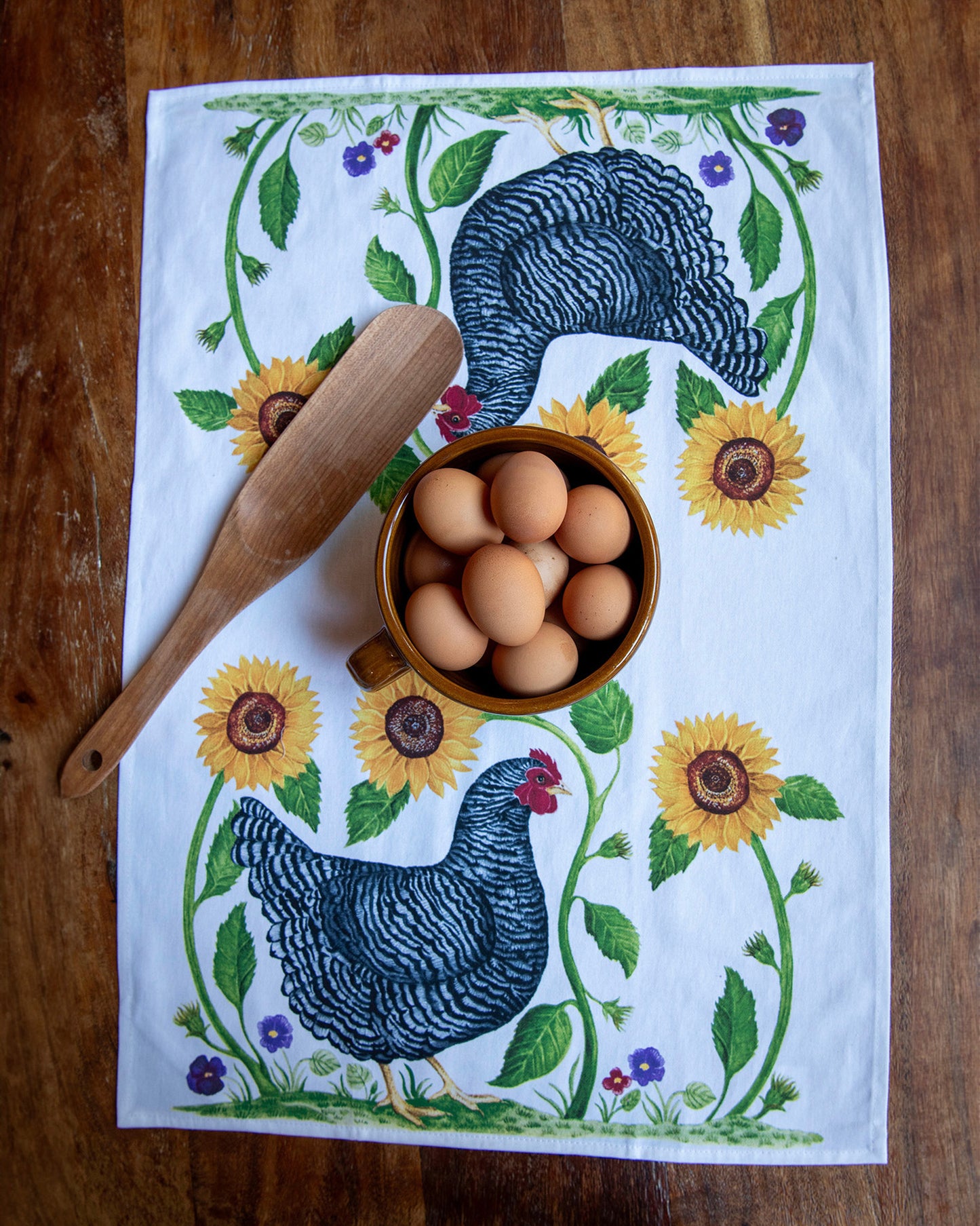 Heavenly Hen Tea Towel