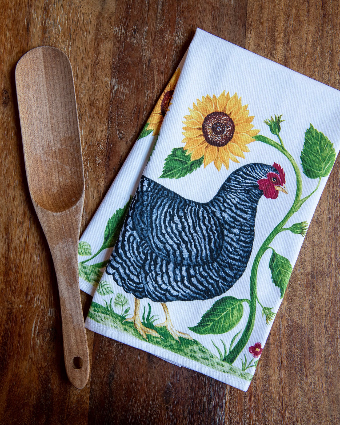 Heavenly Hen Tea Towel