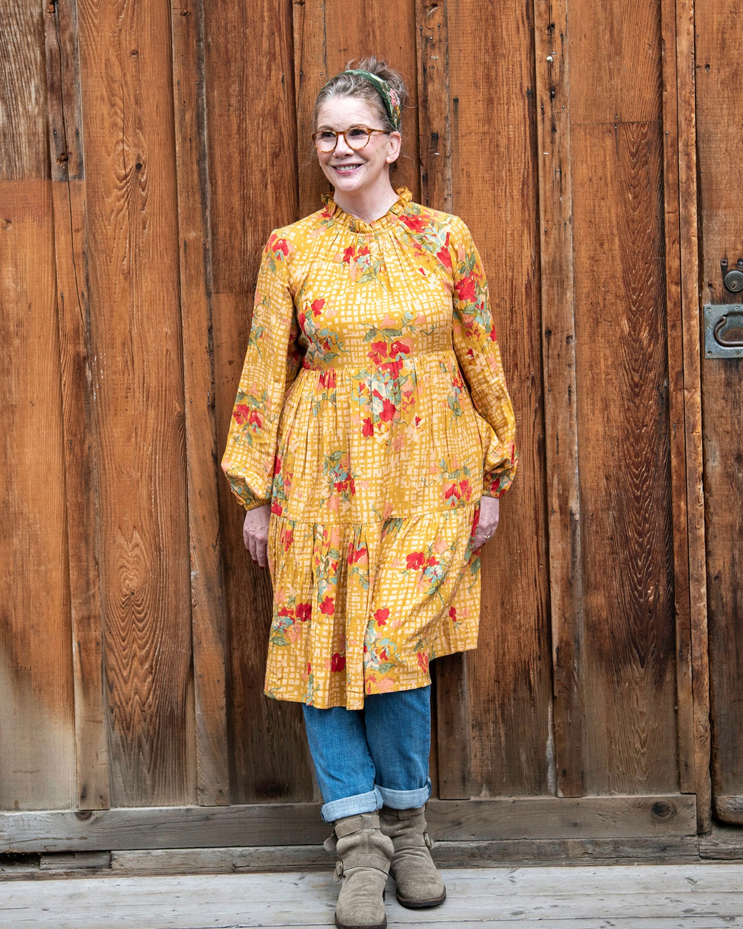 Lisbon Rose Knee-Length Dress
