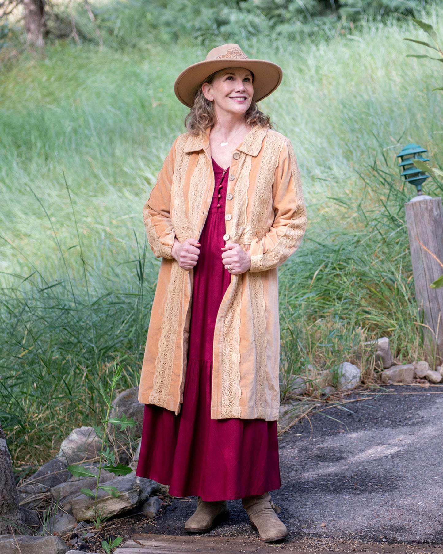 Ancient Lace Velvet Jacket