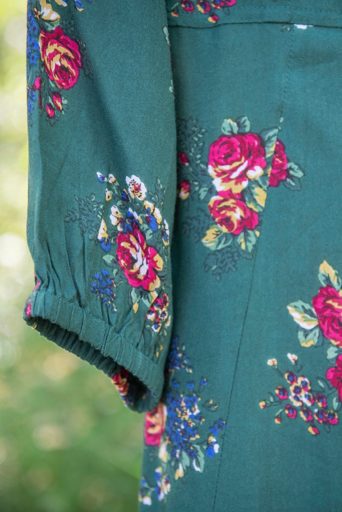 Cottage Floral Maxi Dress