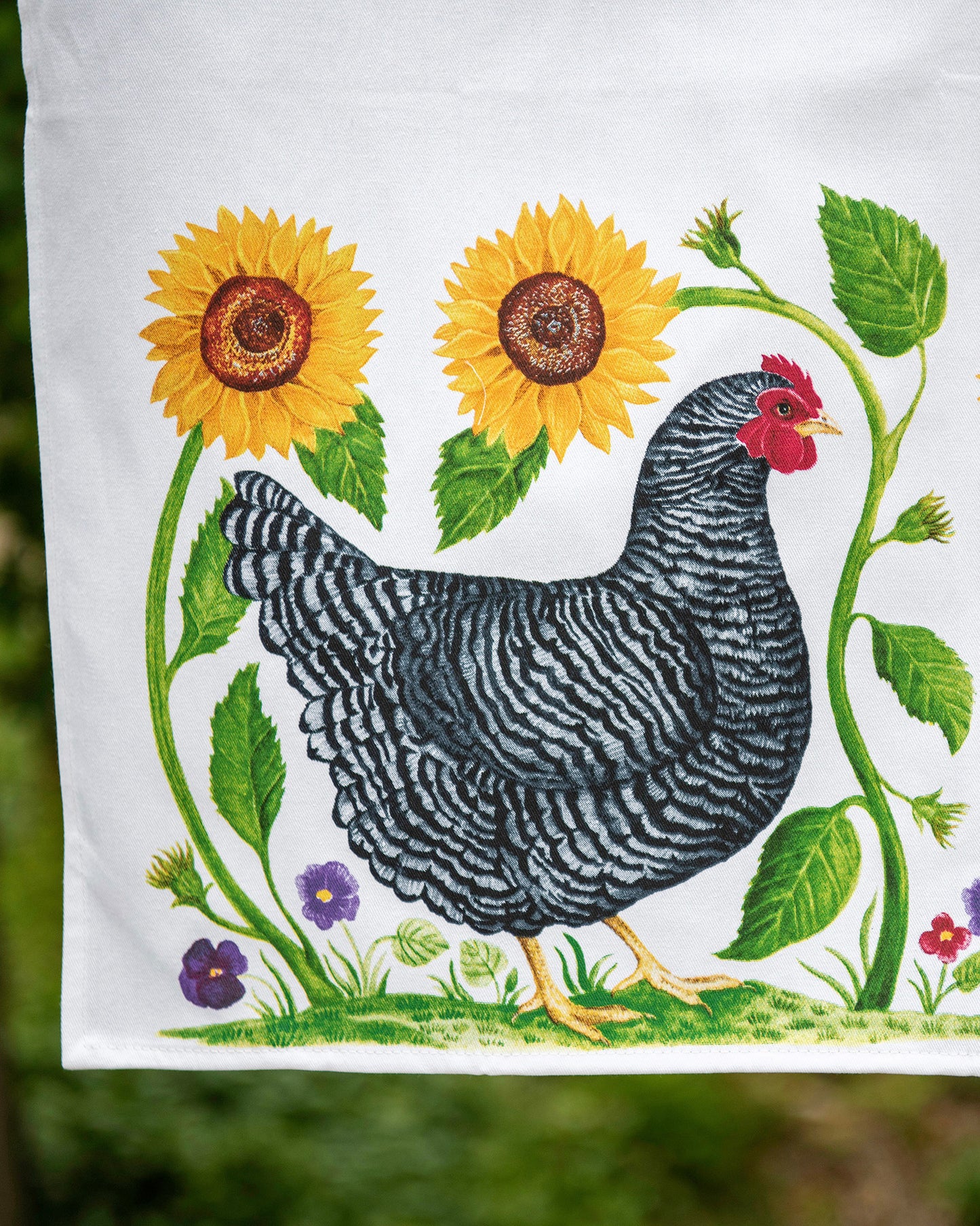 Heavenly Hen Tea Towel