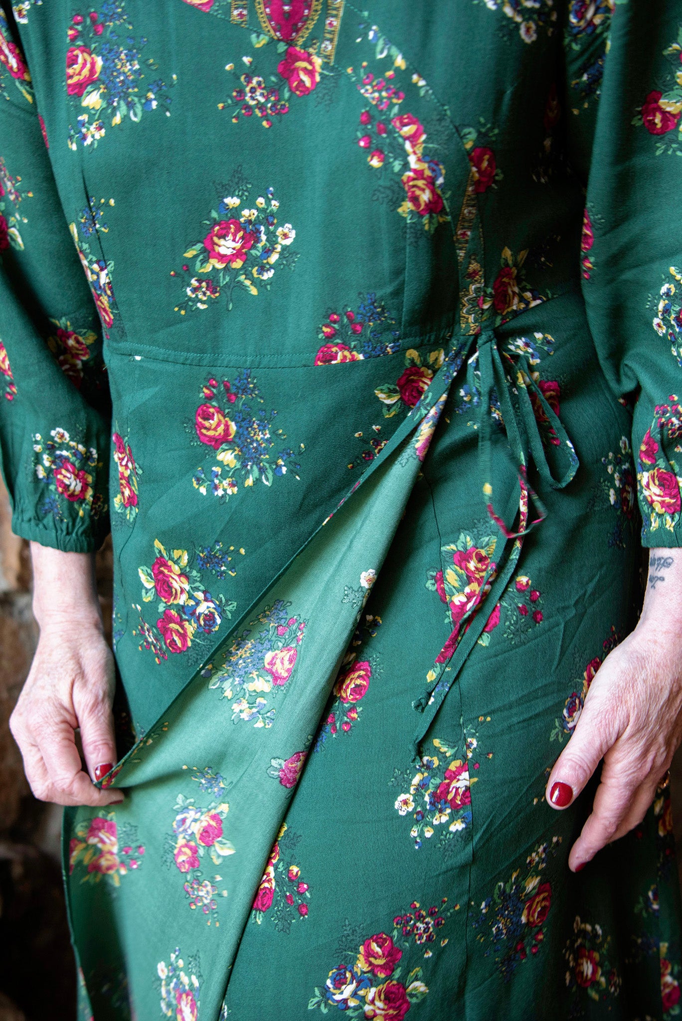 Cottage Floral Maxi Dress